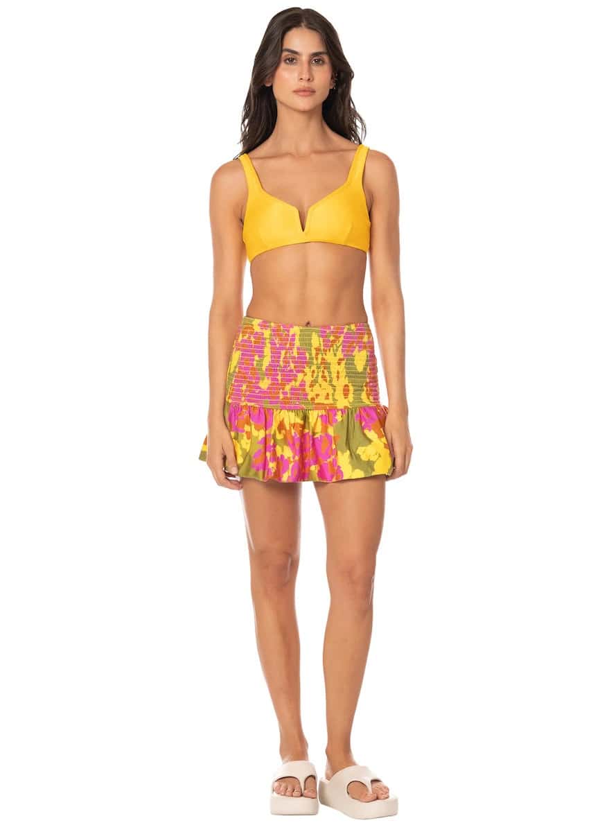 Maaji Cheetah Sun Lorena Short Skirt