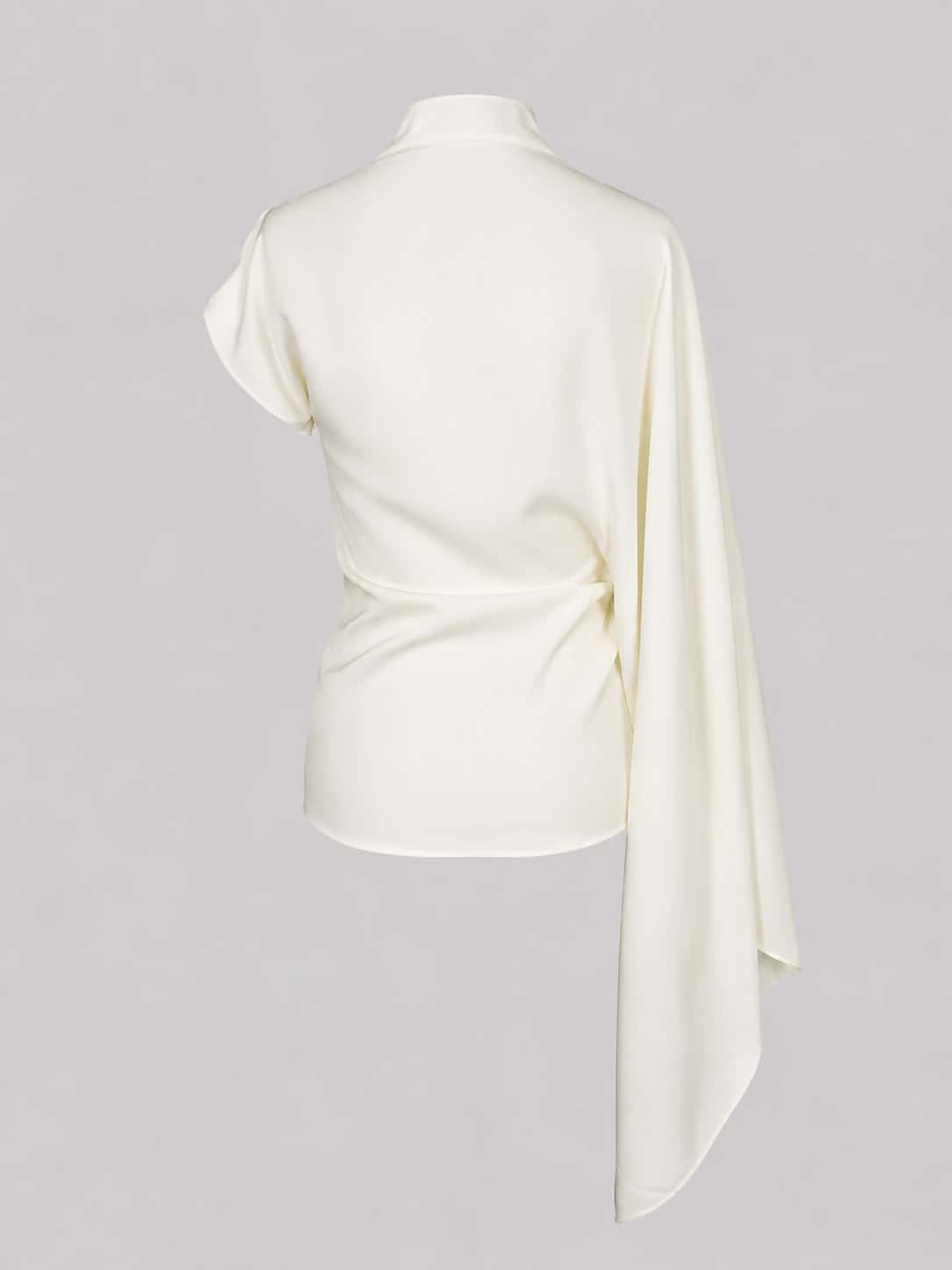 Elisa Drama draped blouse - miniatura 3
