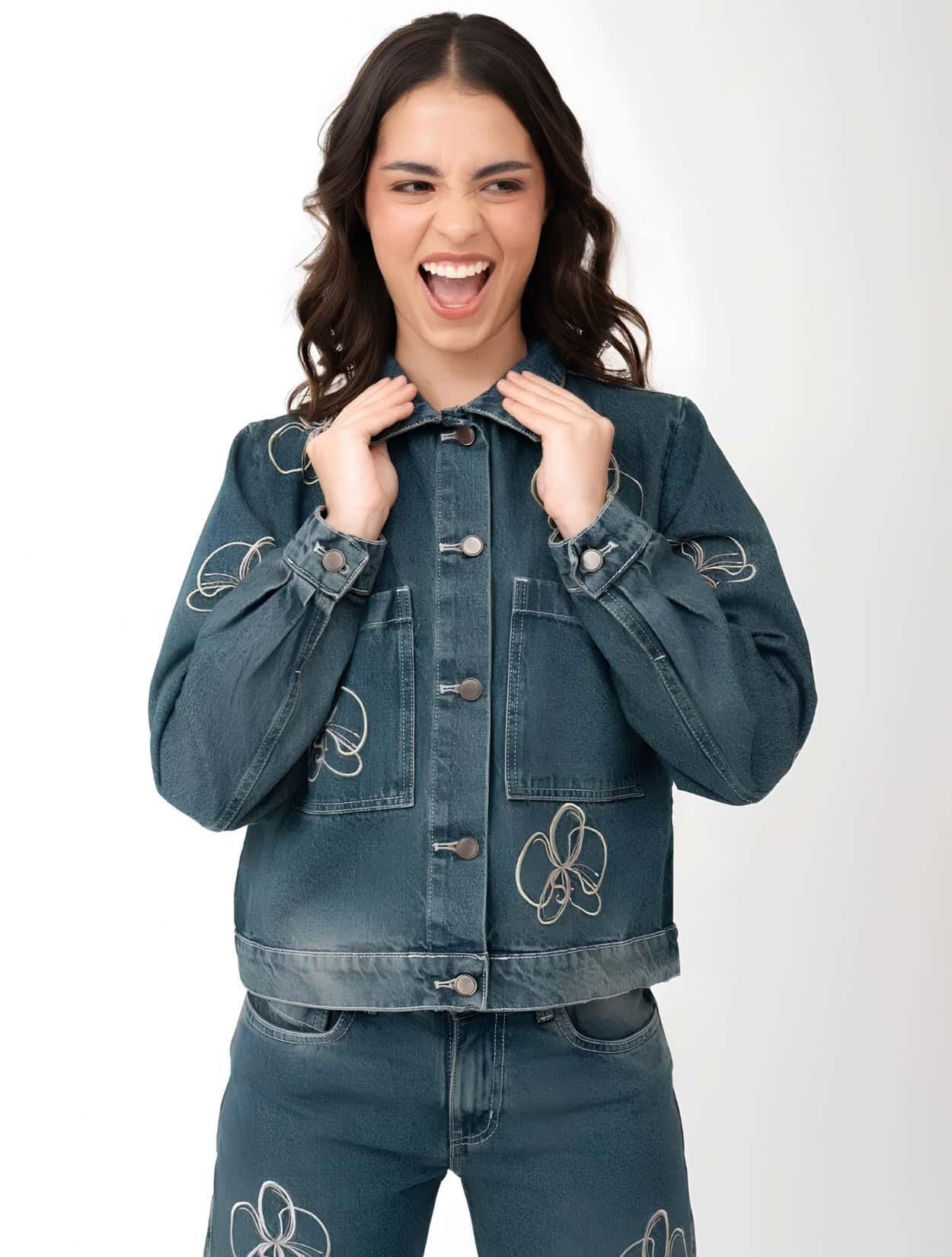 CHAQUETA ORQUÍDEAS - miniatura 3