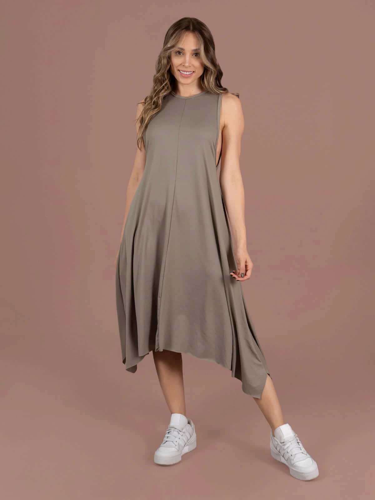 vestido danila melon gray