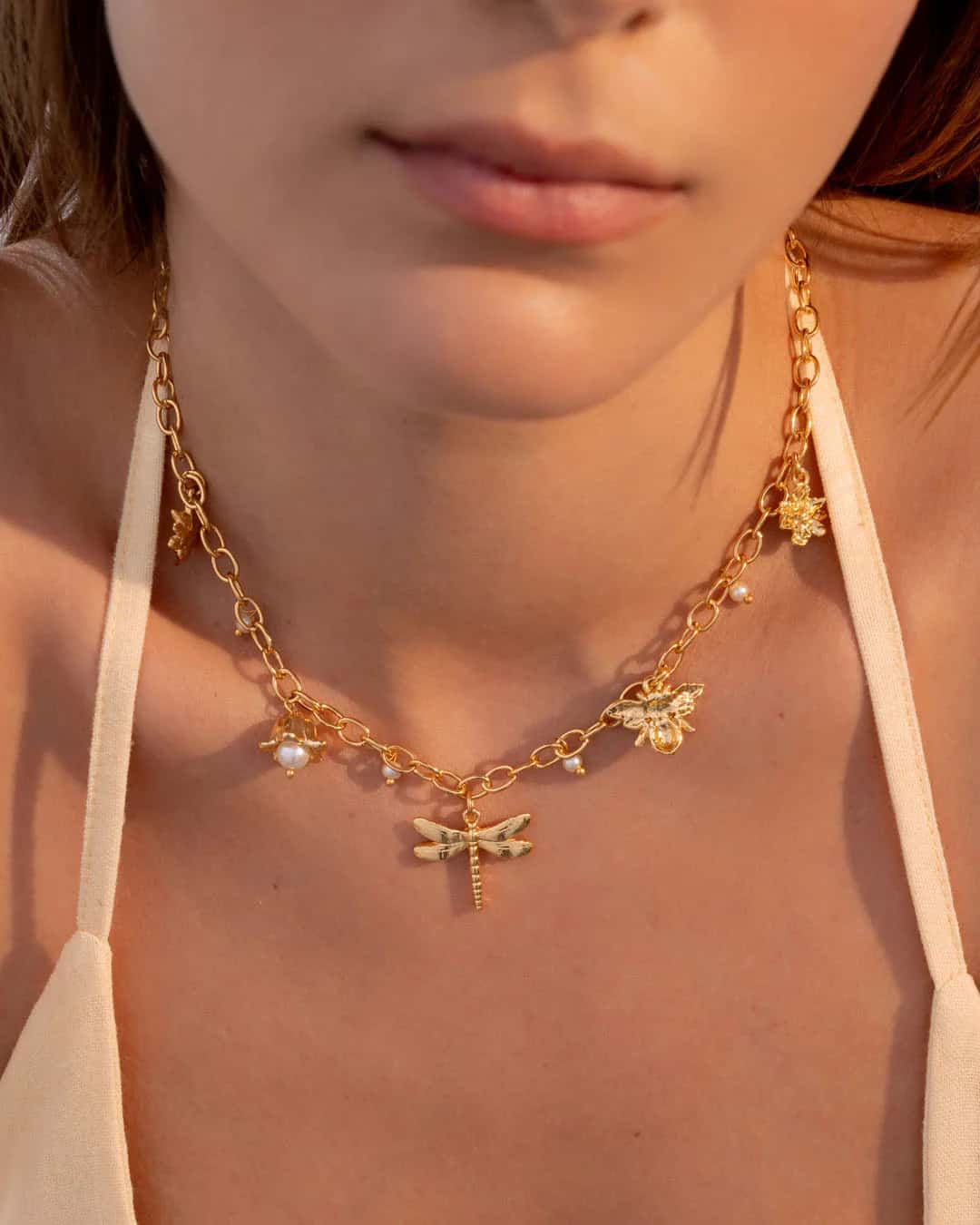 Collar Multicharms Primavera