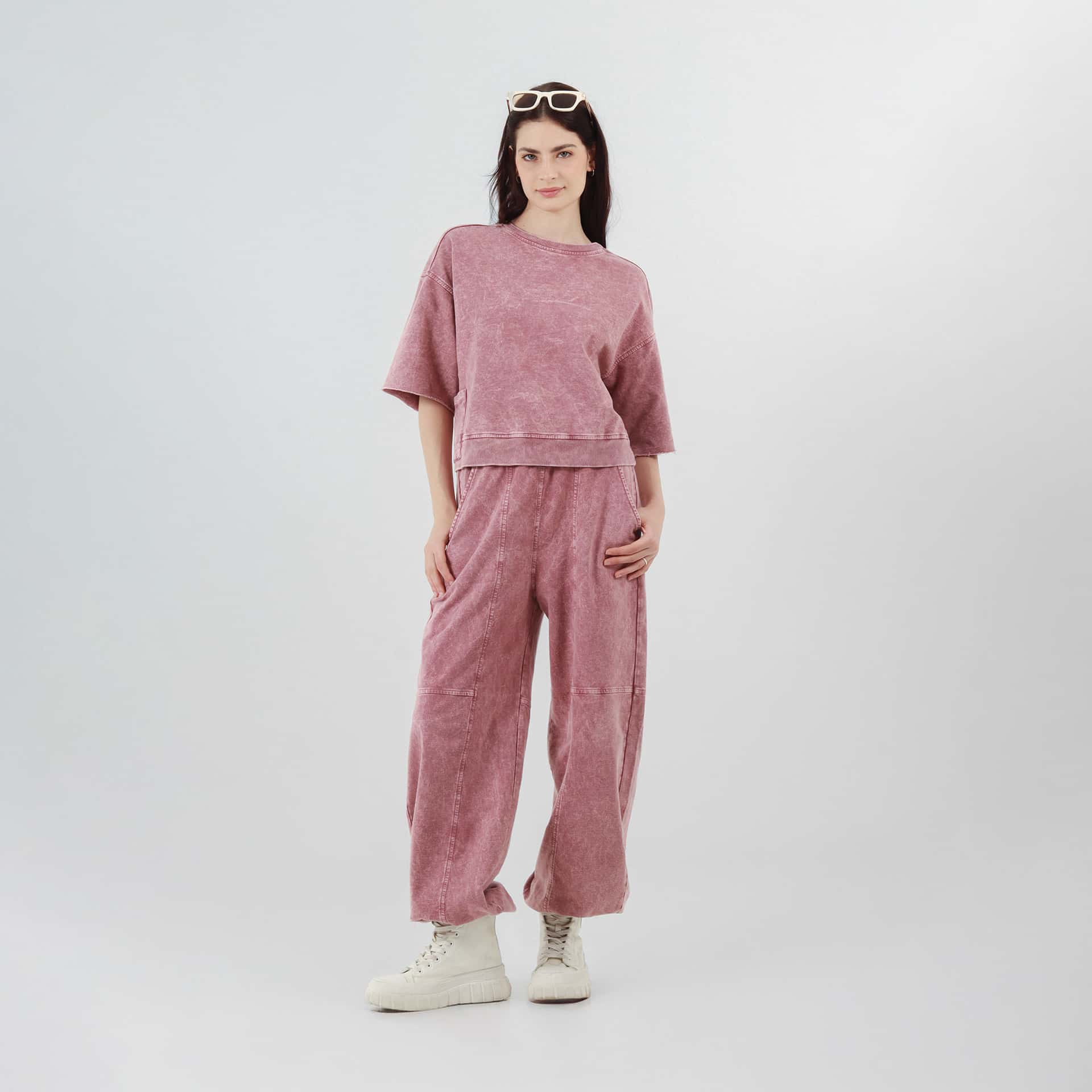 Pantalón jogger Tye Dye con pretina elástica