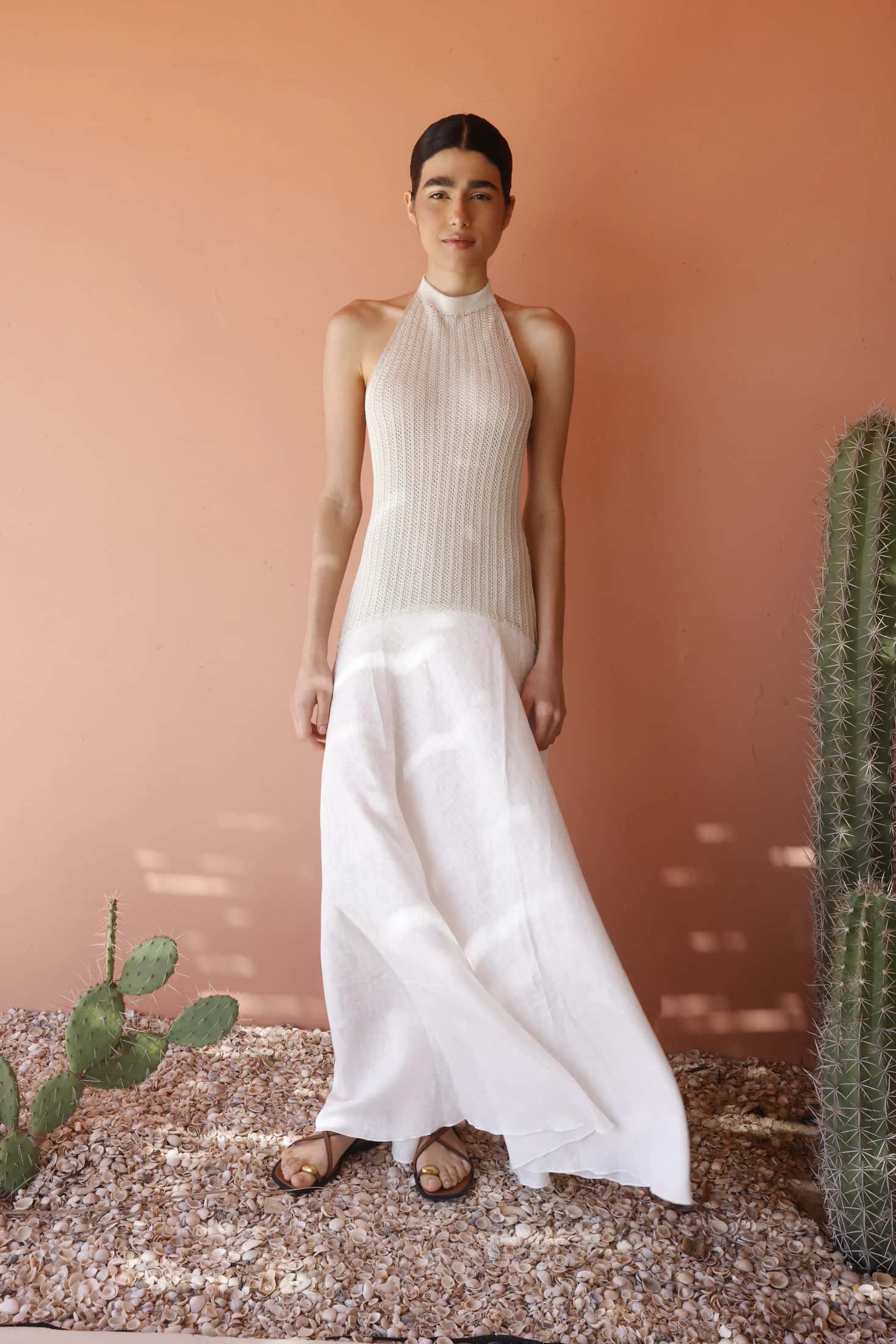 WAYRA DRESS - NACAR