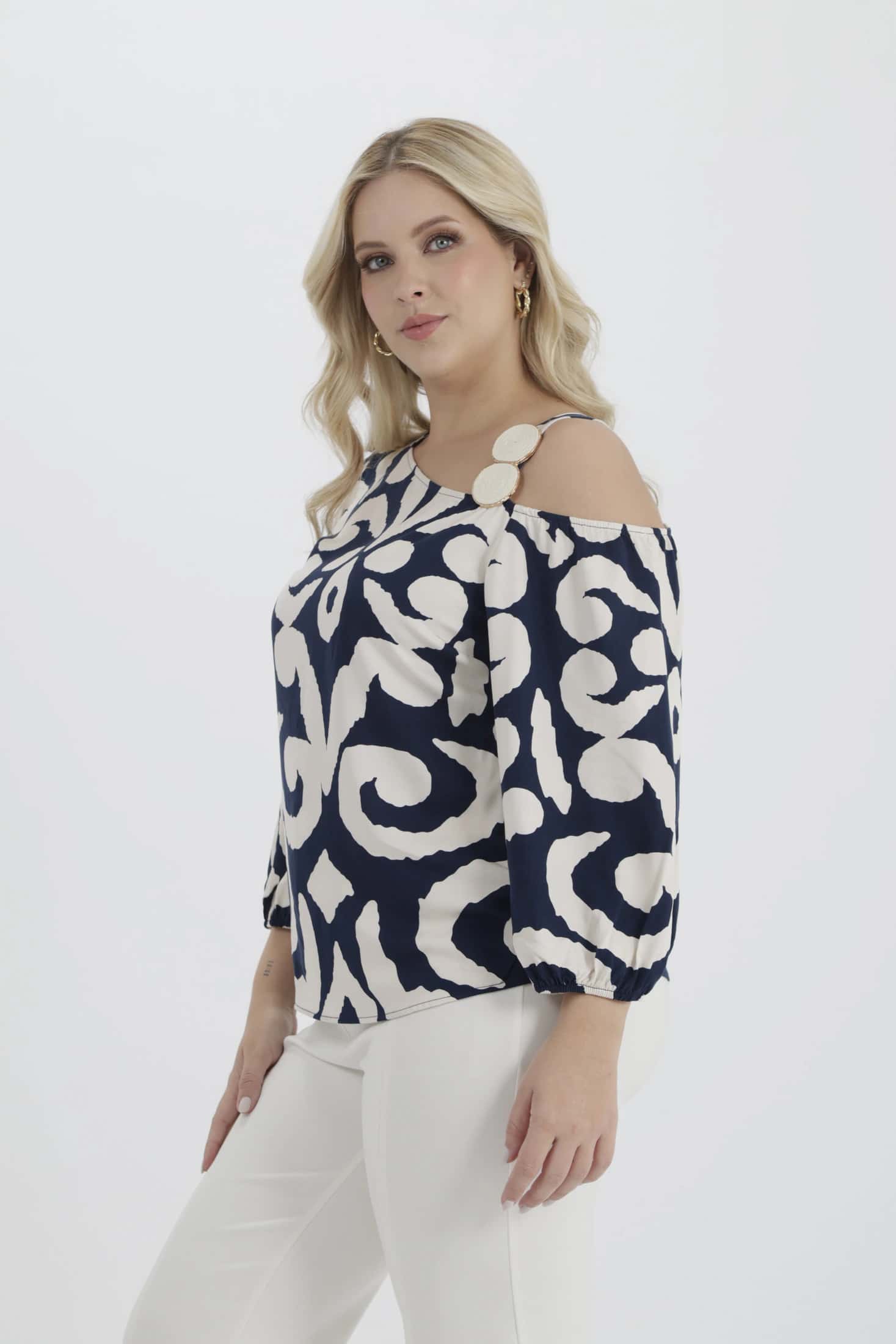 BLUSA DESESTRUCTURADA 1142659 - miniatura 2