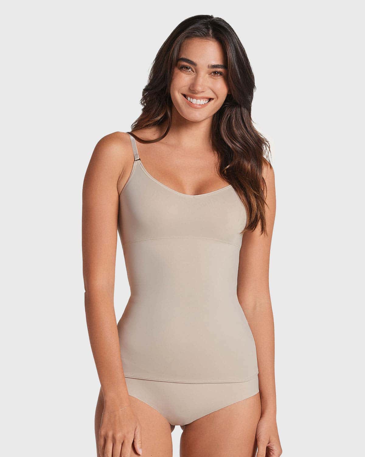 Camiseta multiusos de control de abdomen