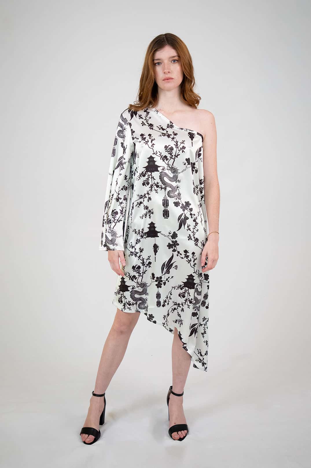 Vestido Pekin Dragon Blanco - miniatura 4