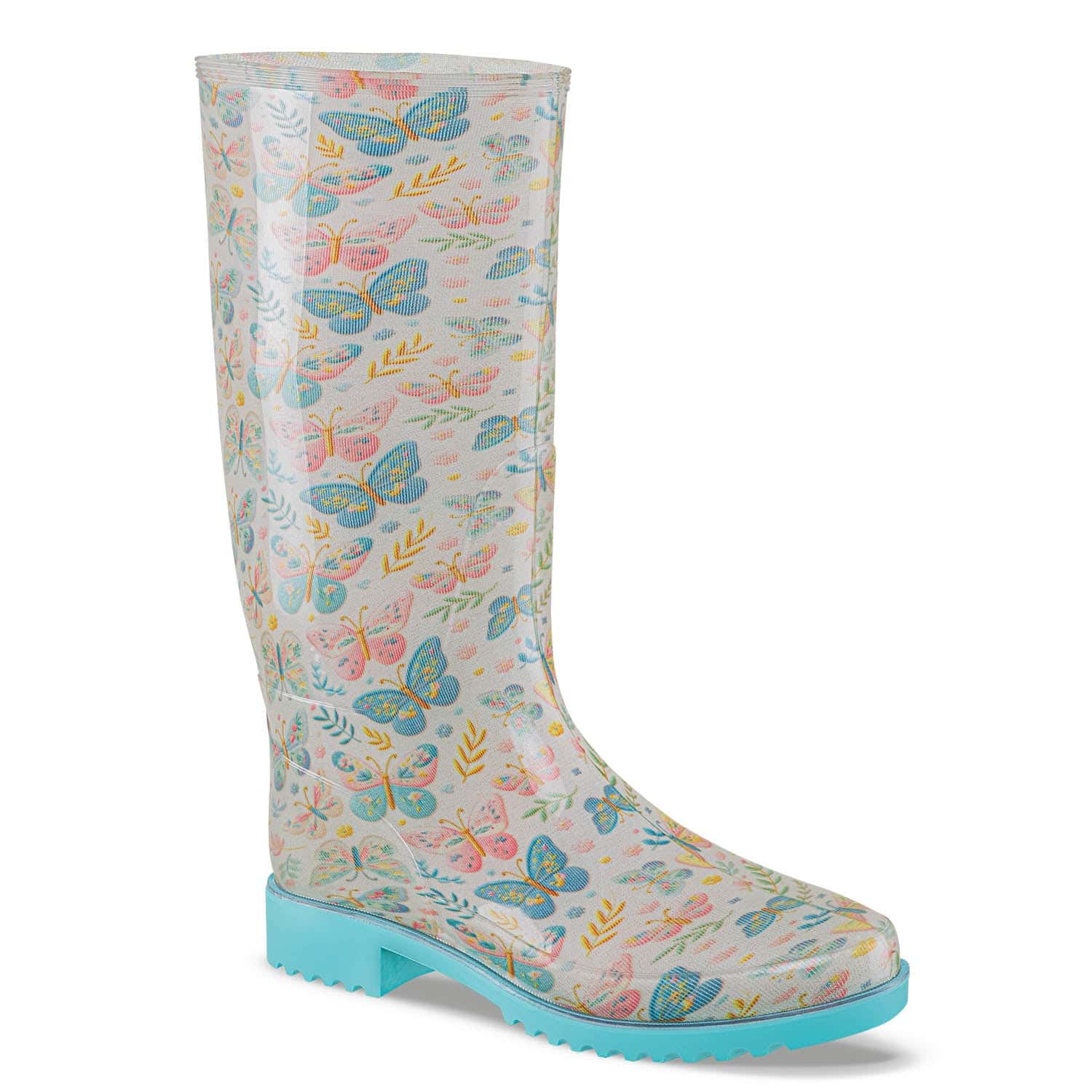Botas Lluvia Lian Beige Croydon Para Mujer