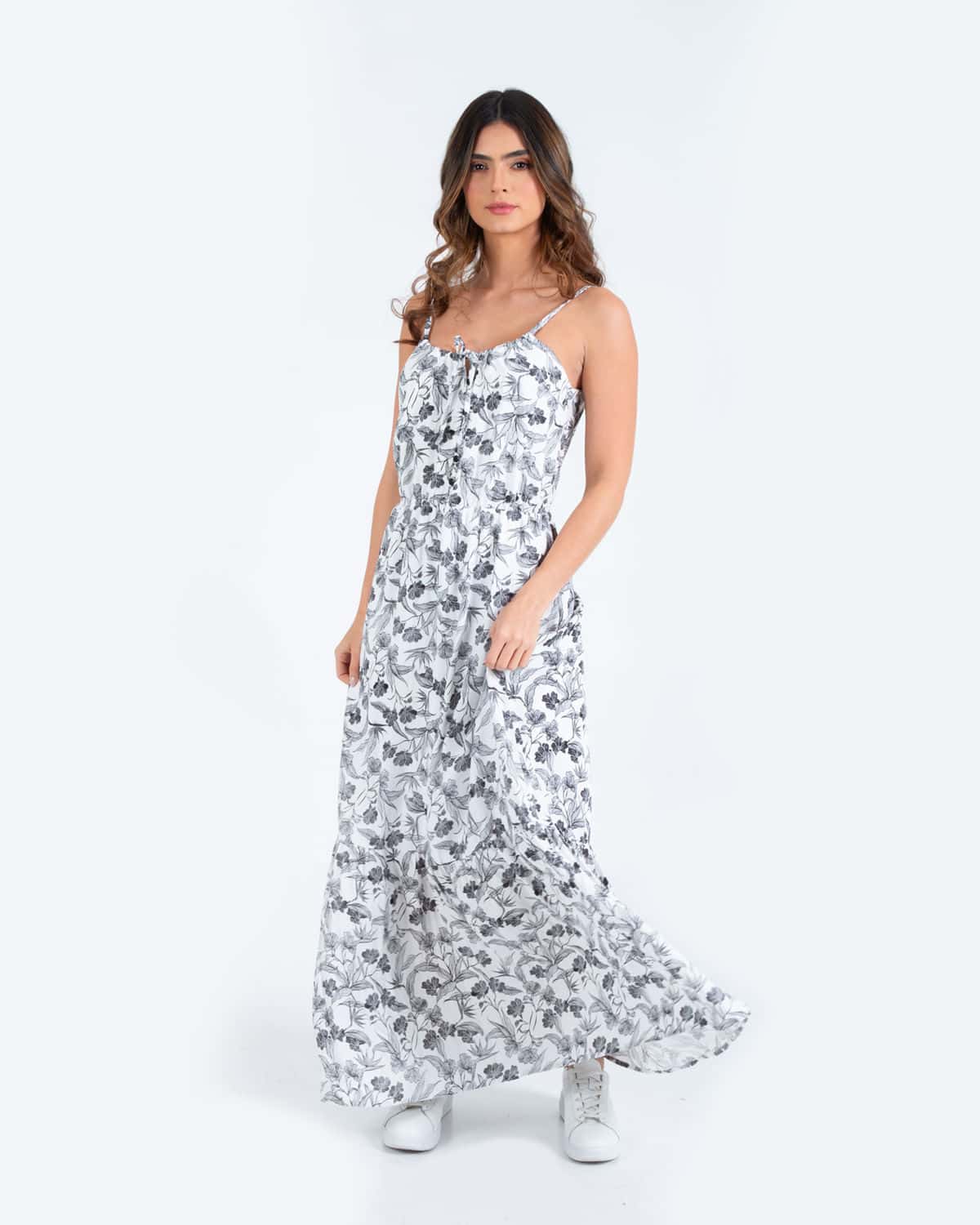 Vestido estampado para mujer