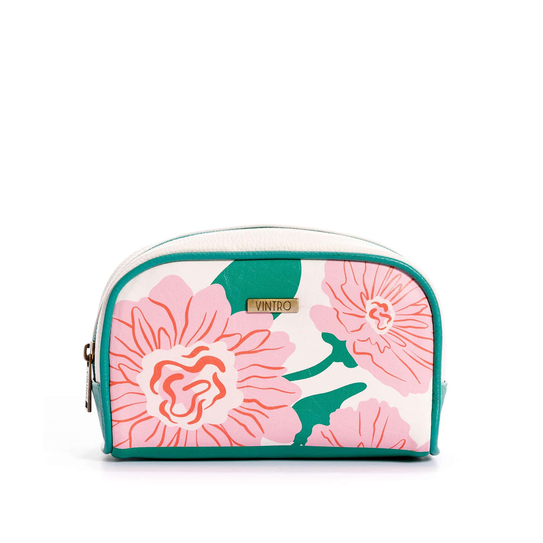 Cosmetiquera para mujer Moscu mediana con print floral
