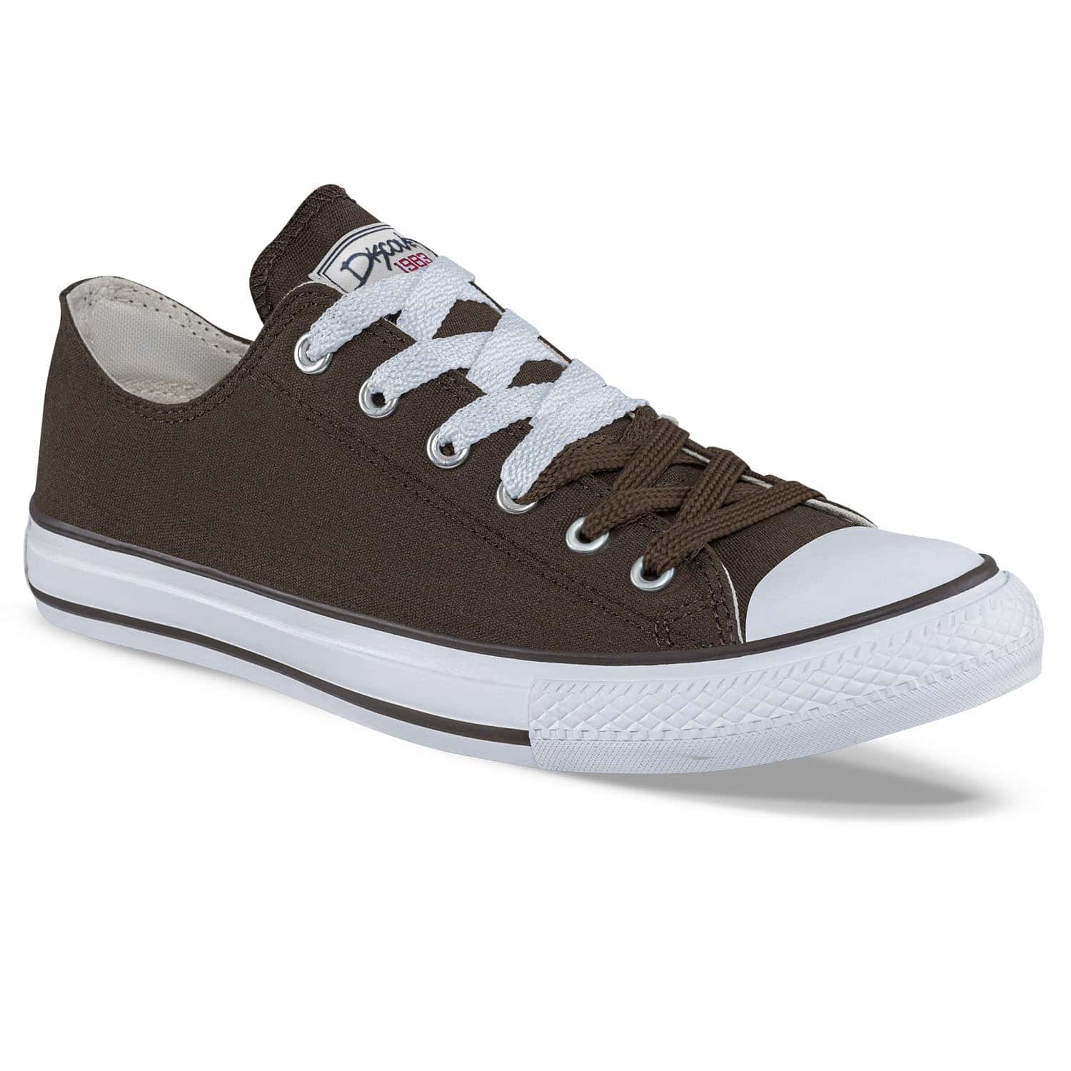 Tenis Casuales Discovery Bajo Café Croydon Unisex