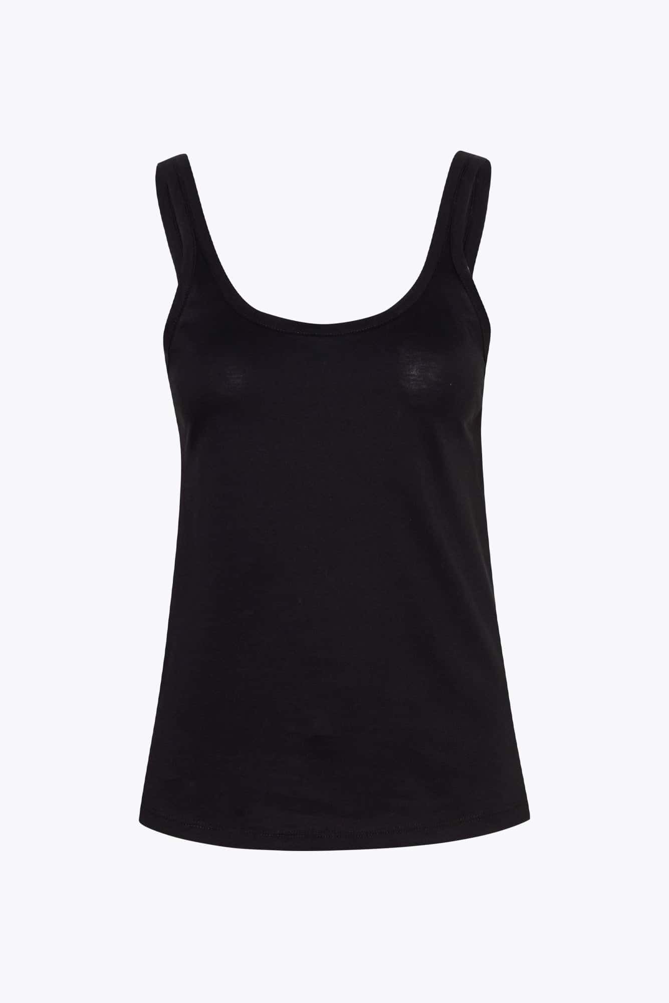 Top Acento Negro