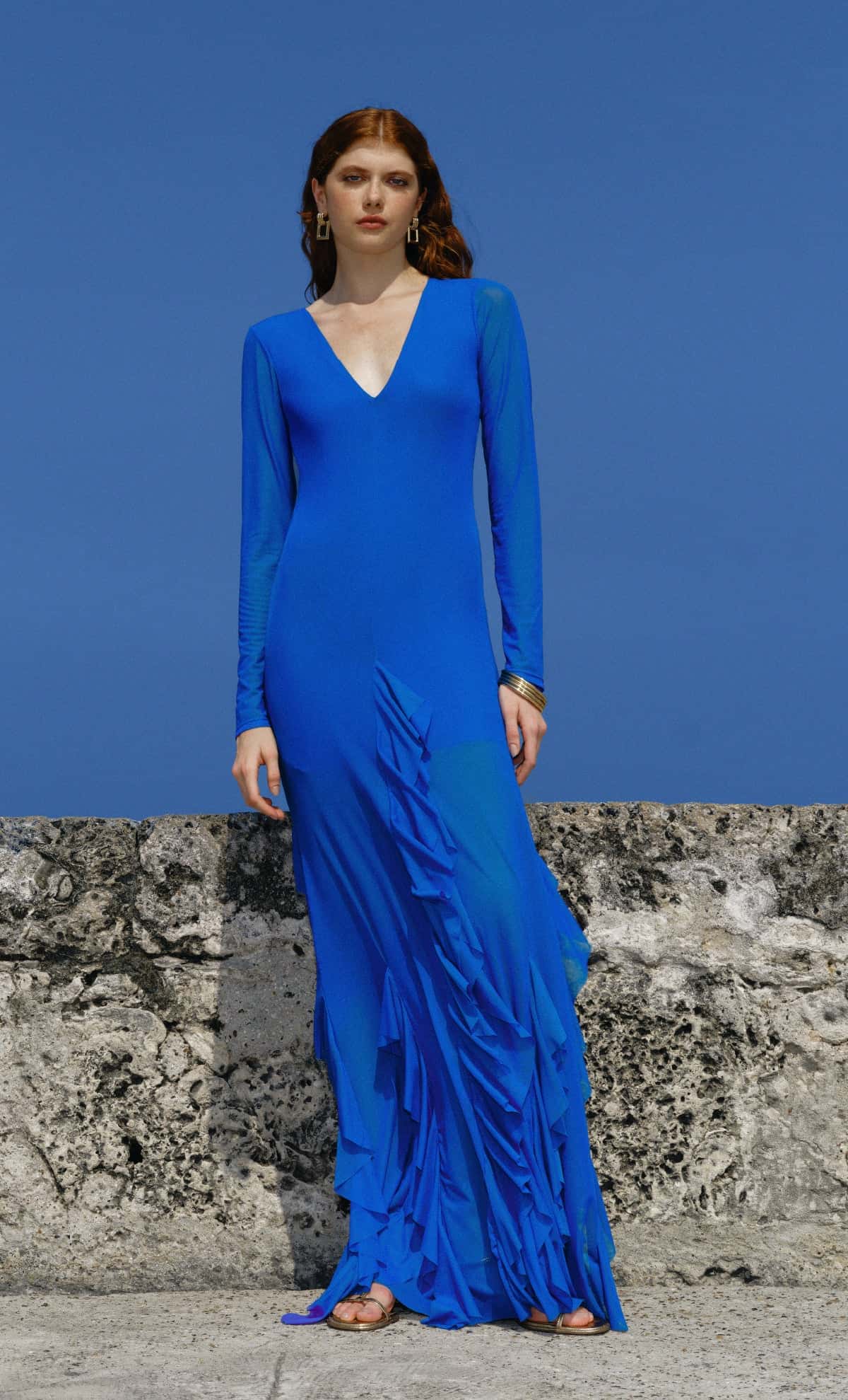 Vestido largo Galene