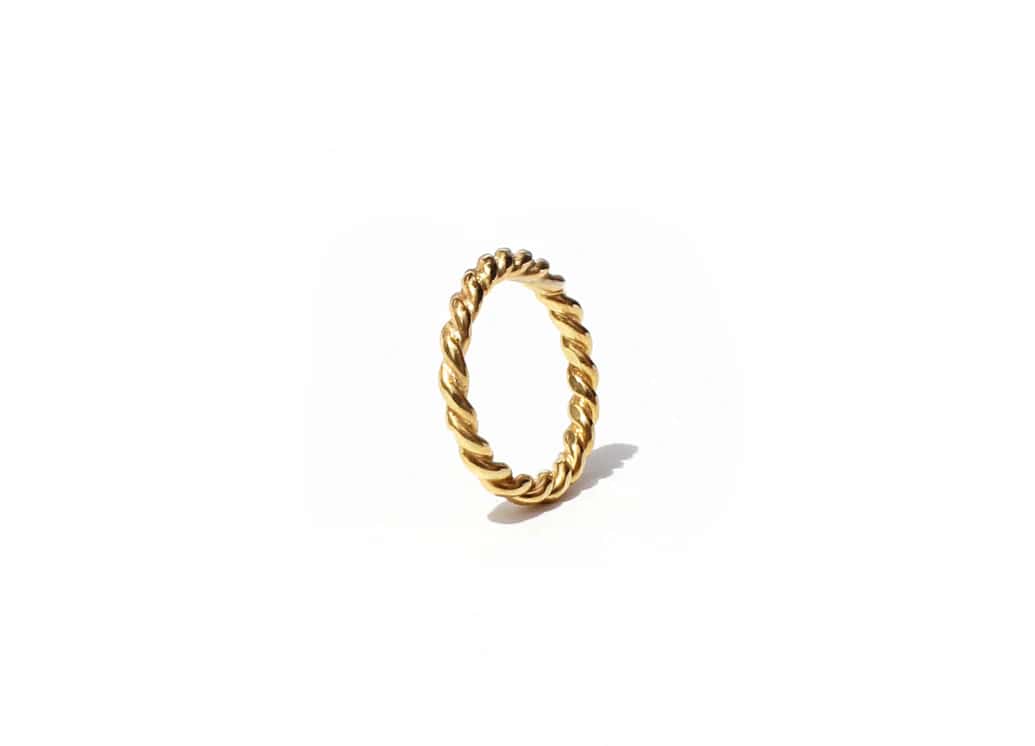 Anillo Trenza Grueso