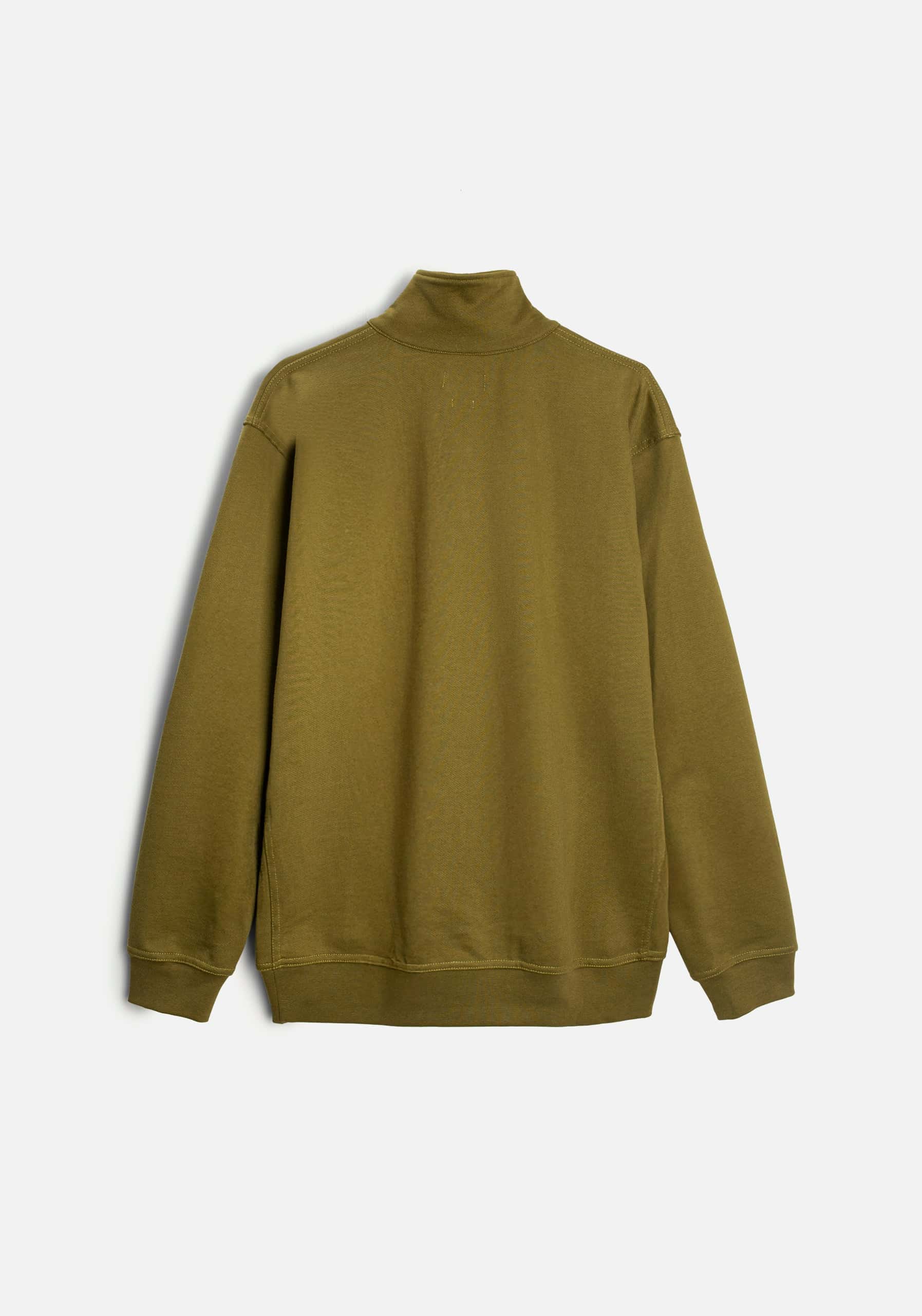 Buzo H Half Zip Oliver Verde Oliv - miniatura 4
