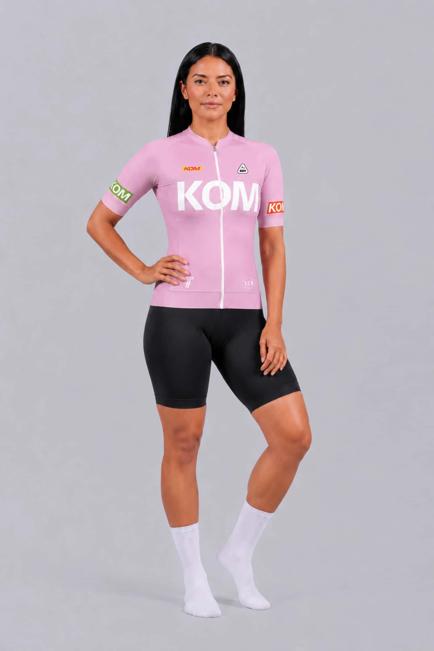 Jersey Ciclismo Tour KOM - Manga Corta Mujer - miniatura 3