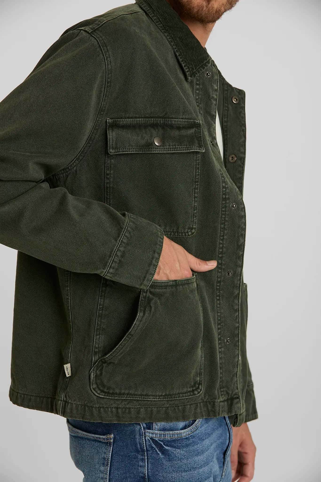 Chaqueta range verde