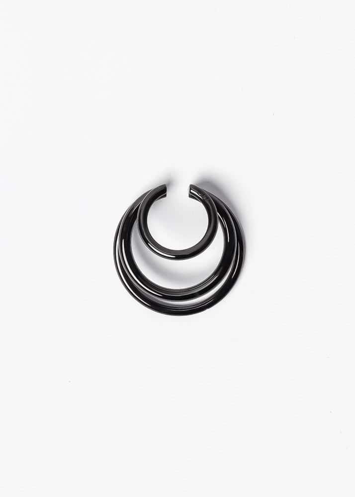 Nethos Trio Earcuff Negro