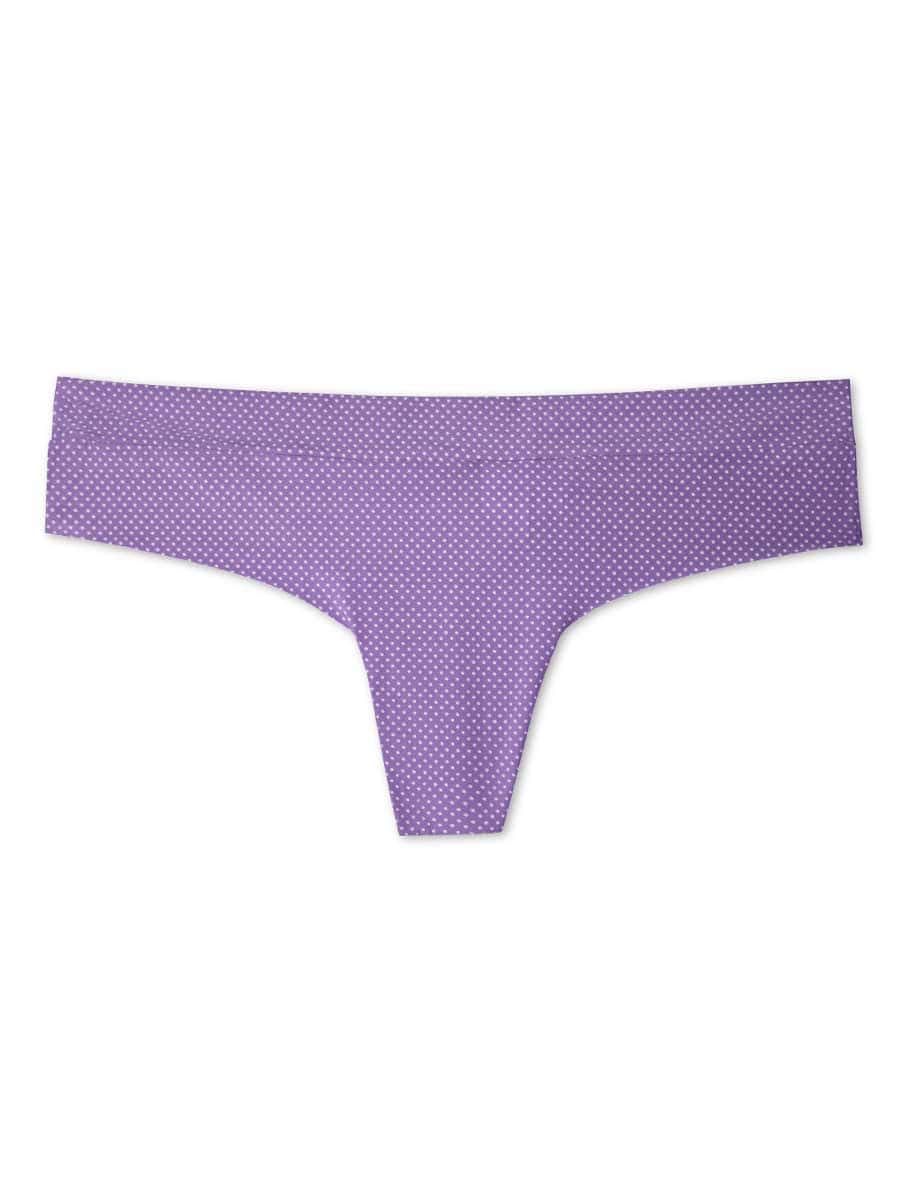 Brasilera Invisible Estampada Color Lila