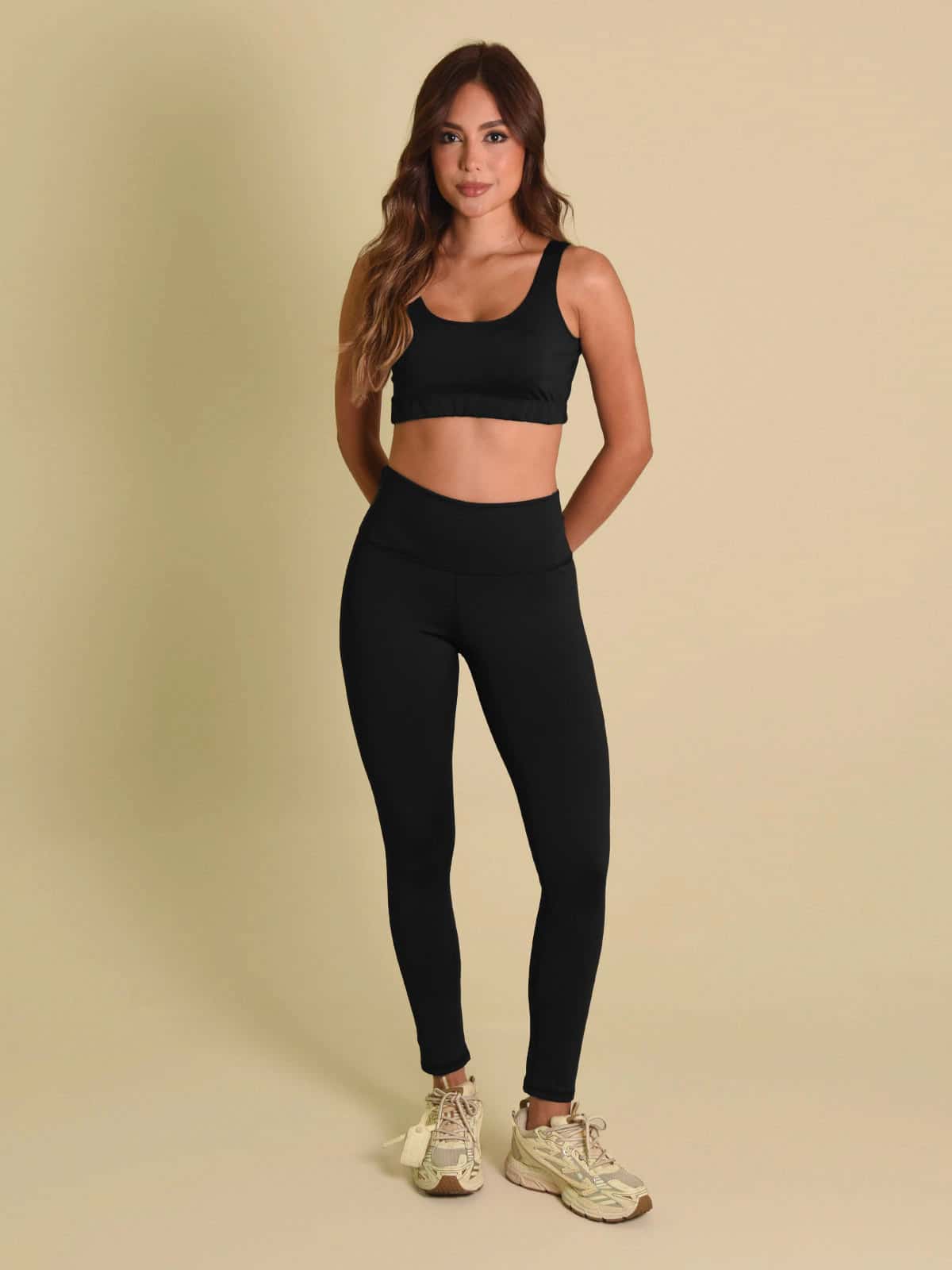 Black leggins set