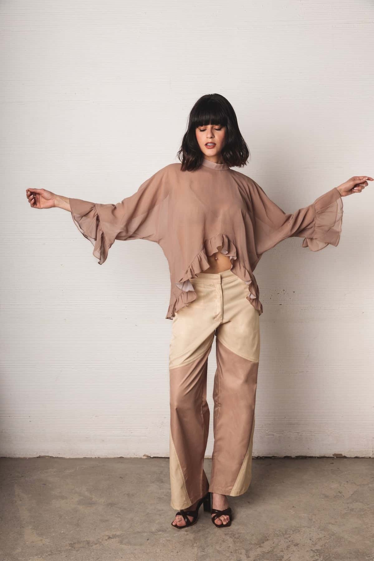 Mariposa Blouse | Capuccino