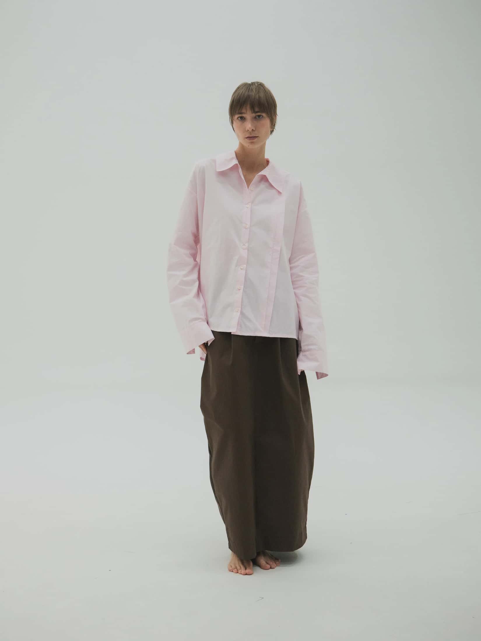 Camisa Fold Mujer