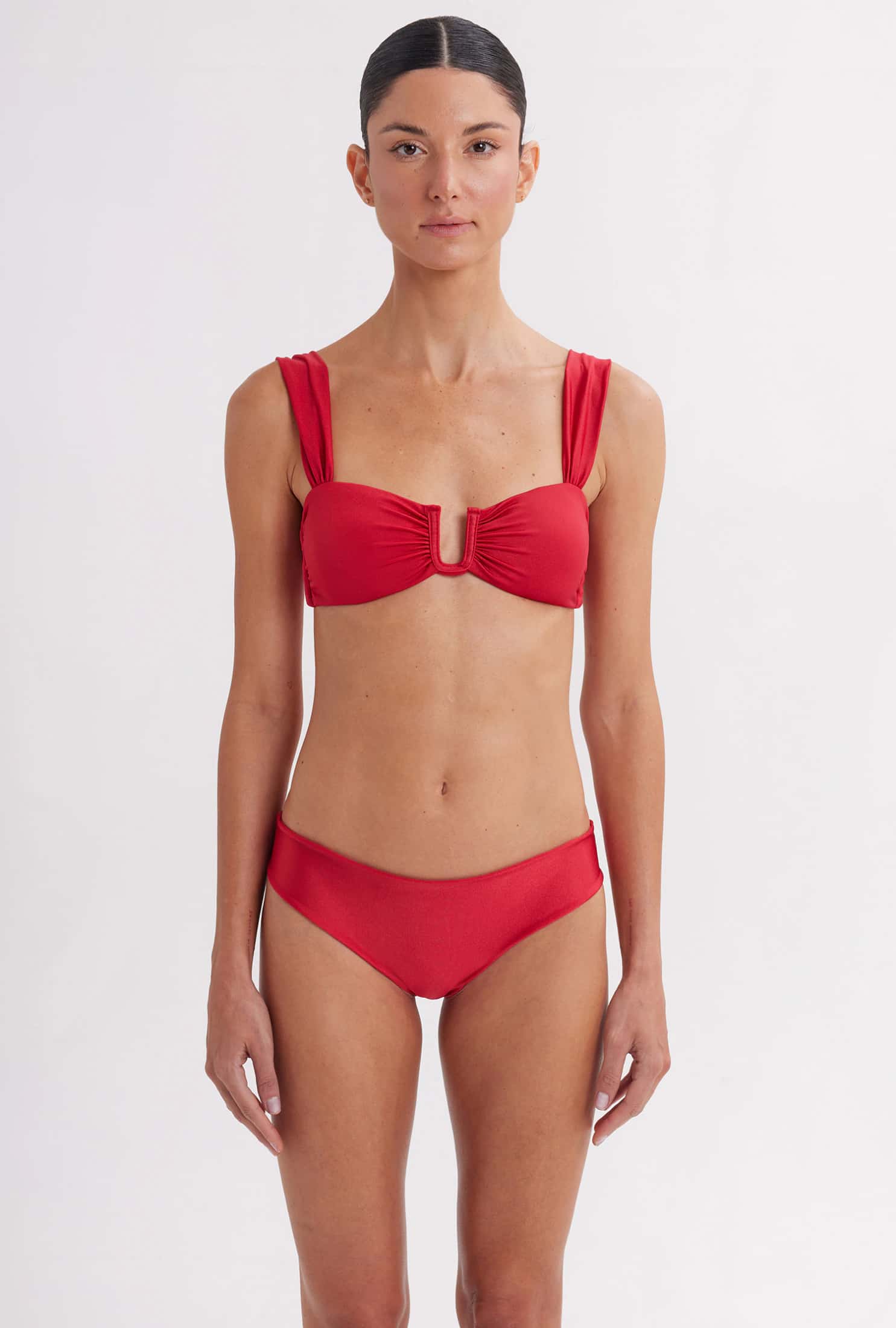 Top de Bikini Dalia Escarlata