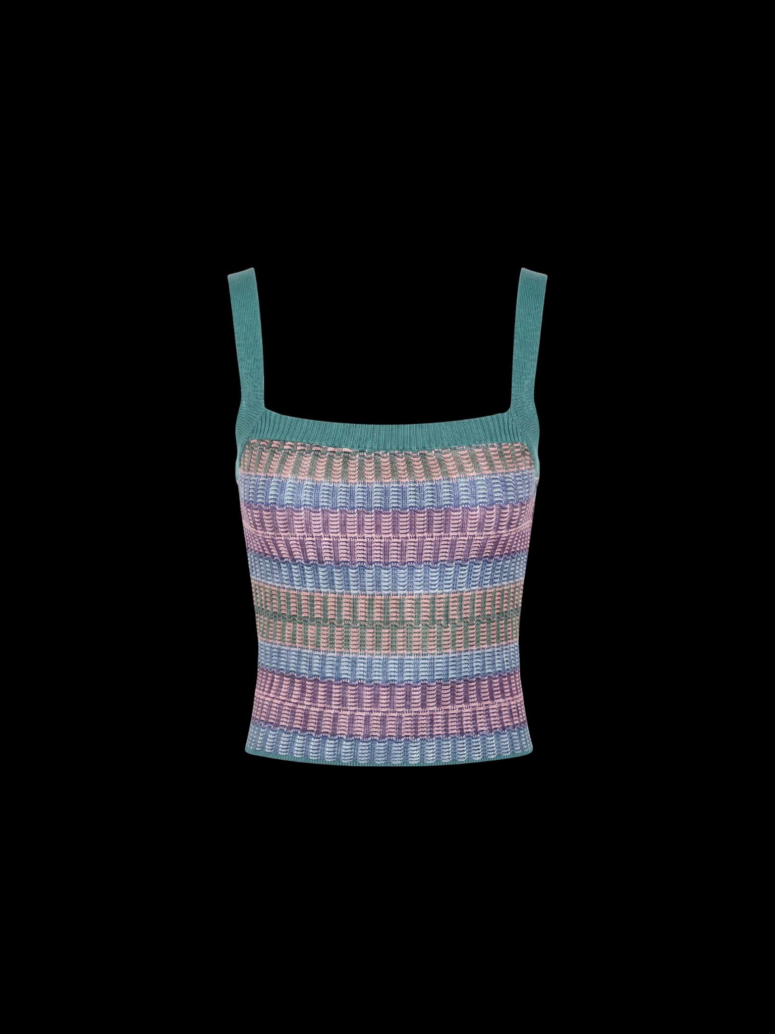 TANYA TOP (CRMLTA BLUE/VIOLET STRIPE - miniatura 1