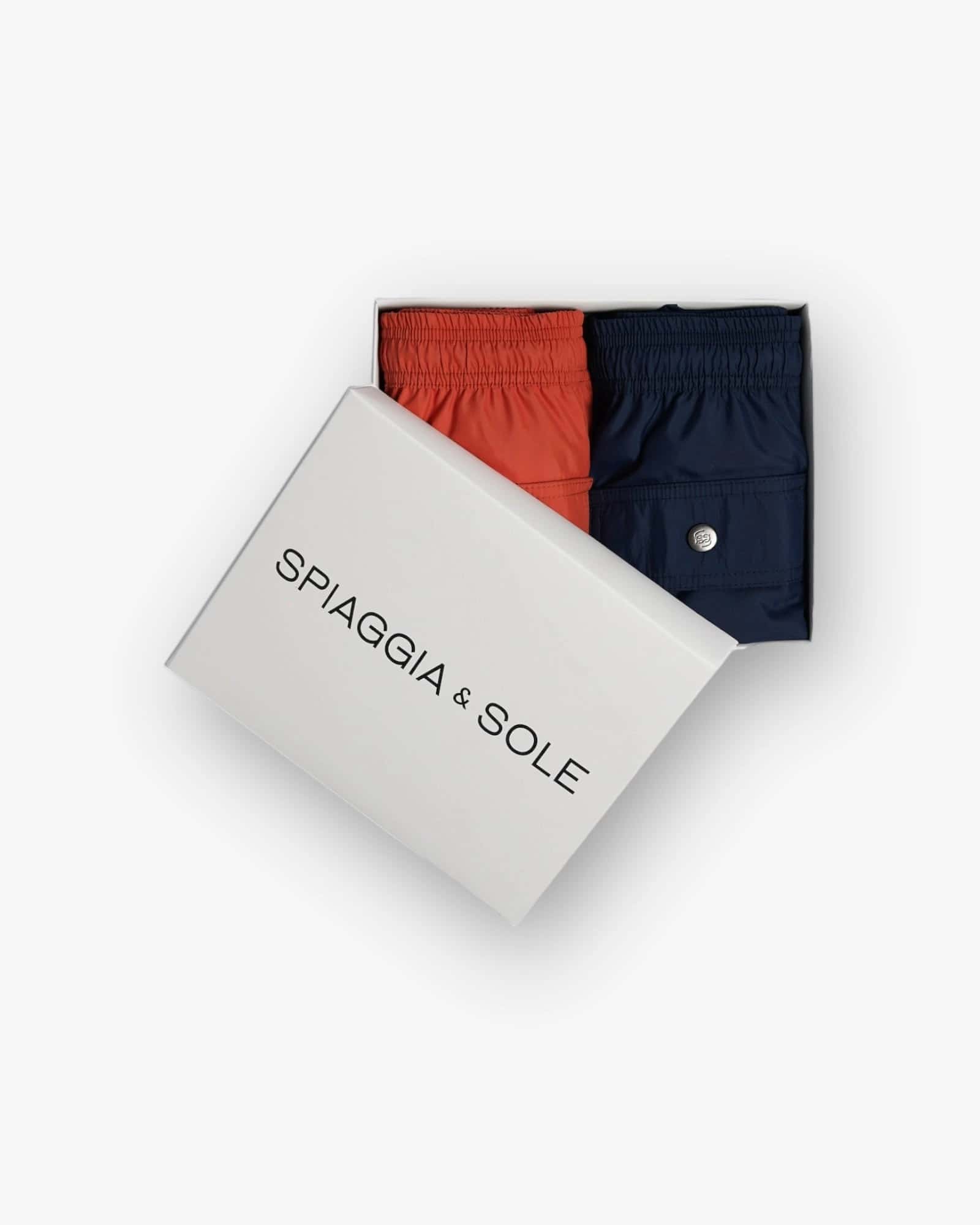 2 x Swim Shorts - Navy | Terracota - miniatura 2