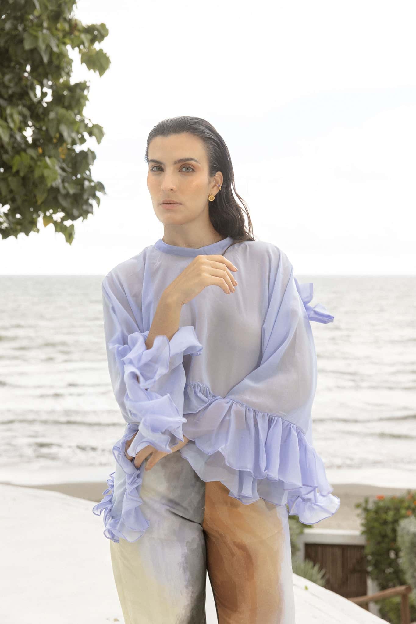 Mariposa Blouse | Blue