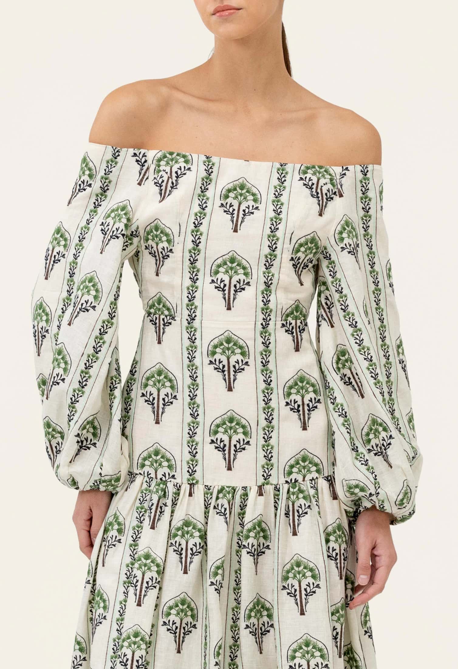 Senlis Moriche Maxi Dress - miniatura 5
