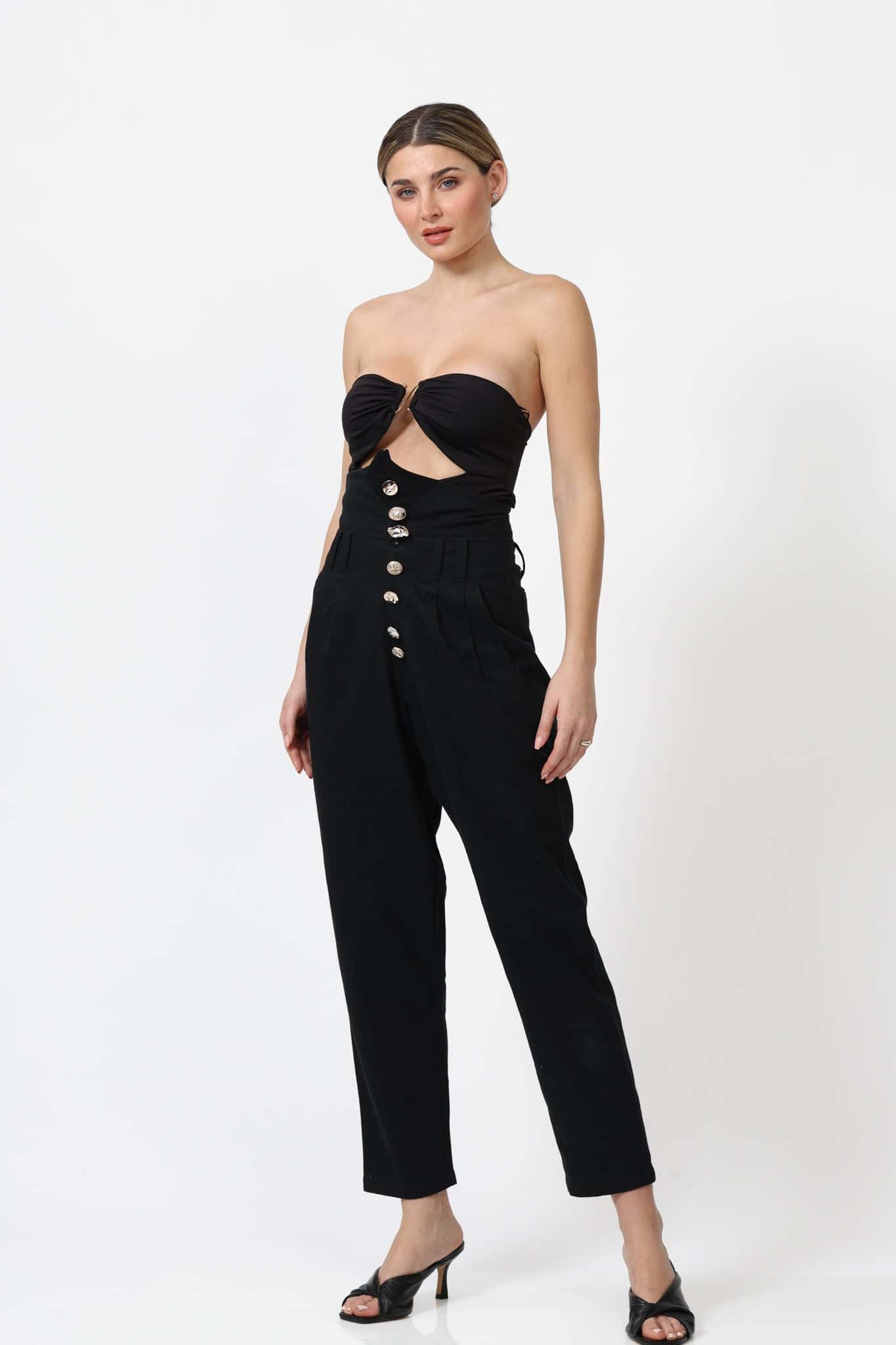 TWILL BOTTON PANTS