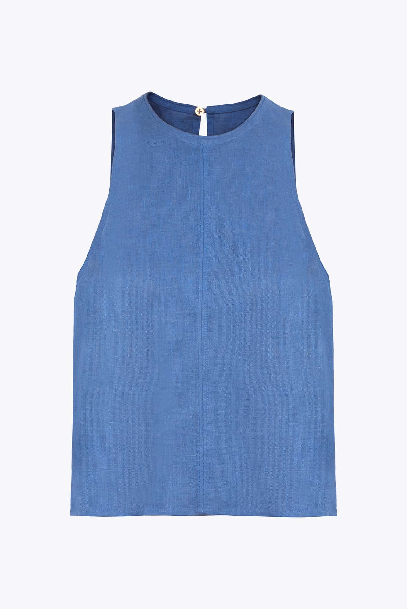 Blusa Manto Azul