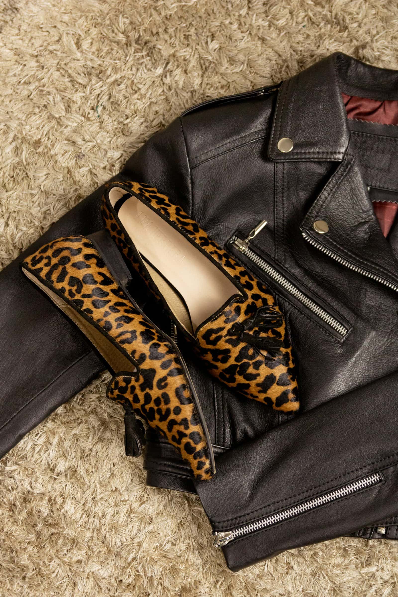 Baletas animal print