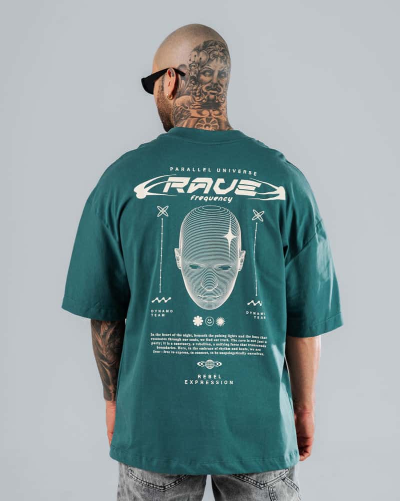 Camiseta Oversize Rave