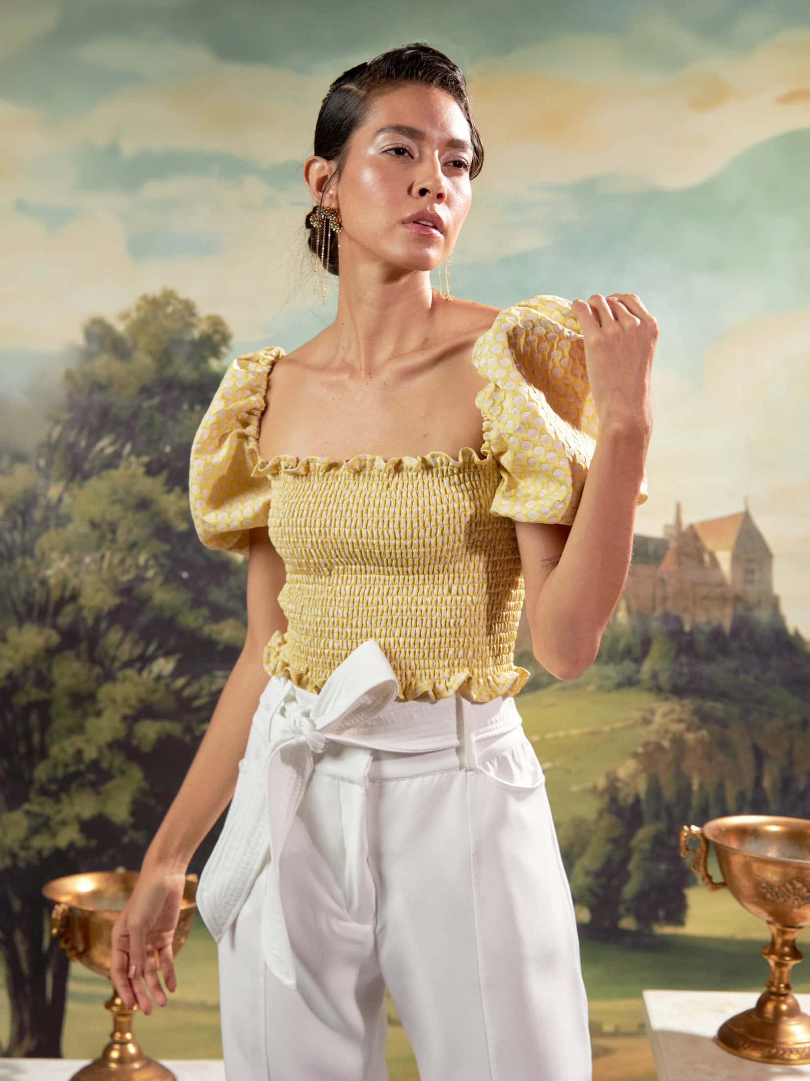 Blusa Baudo Amarillo - miniatura 4