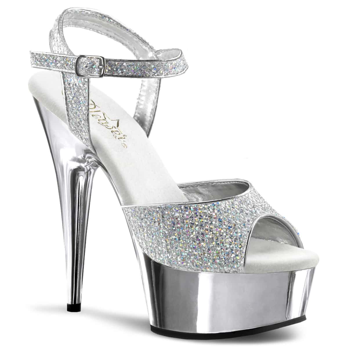 Zapatos sandalias bajo pedido Tacones Plataforma Poledance Pleaser DELIGHT-609G-S