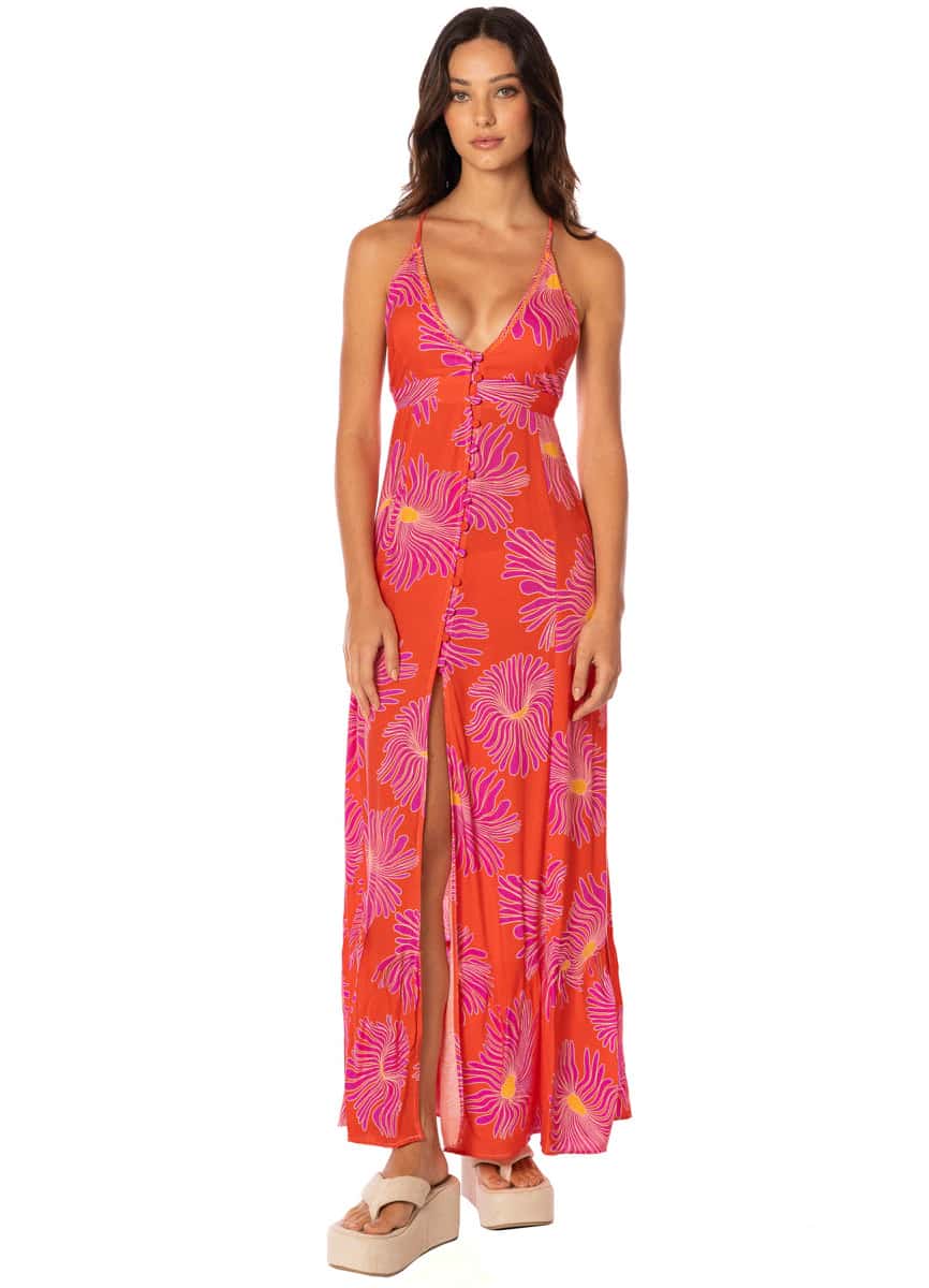 Maaji Water Blossom Mathilda Long Dress