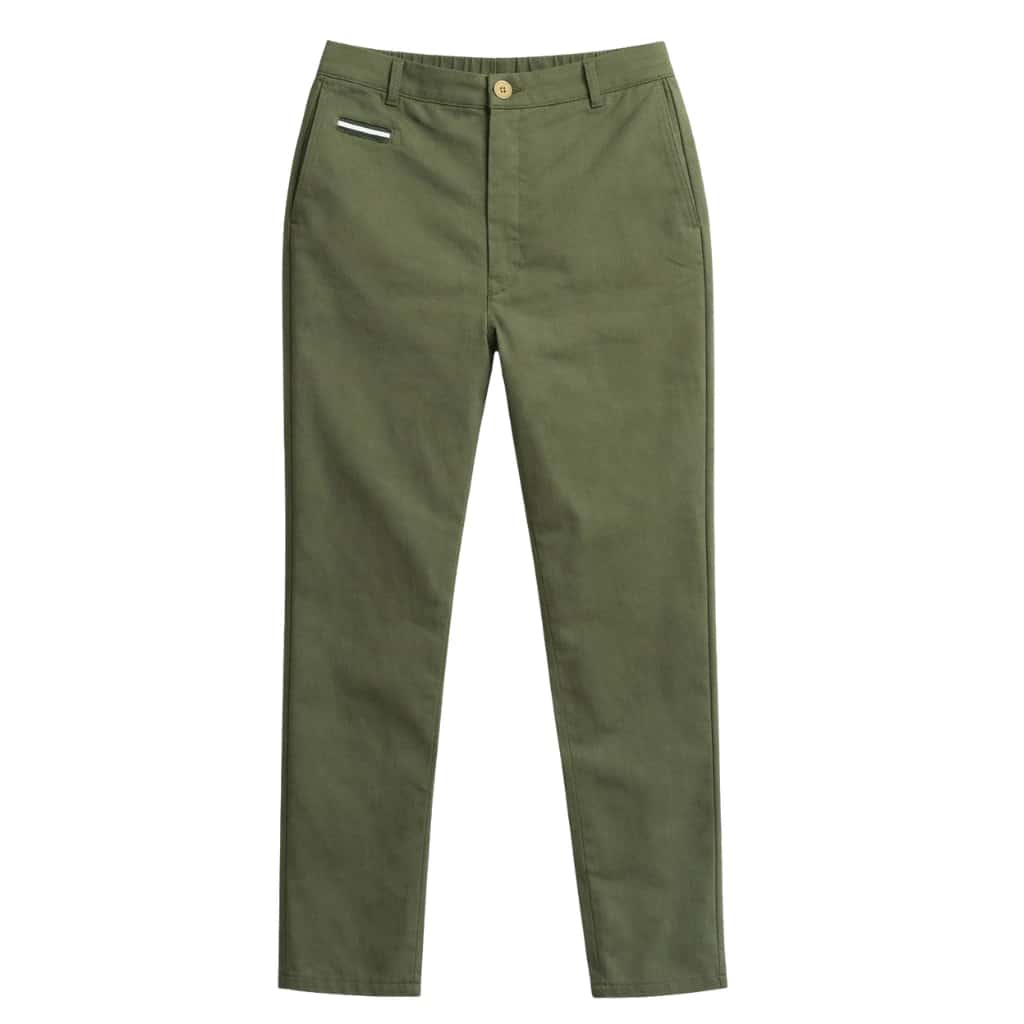 NUOVO - Pantalón prepster classic fit elástico - Militare