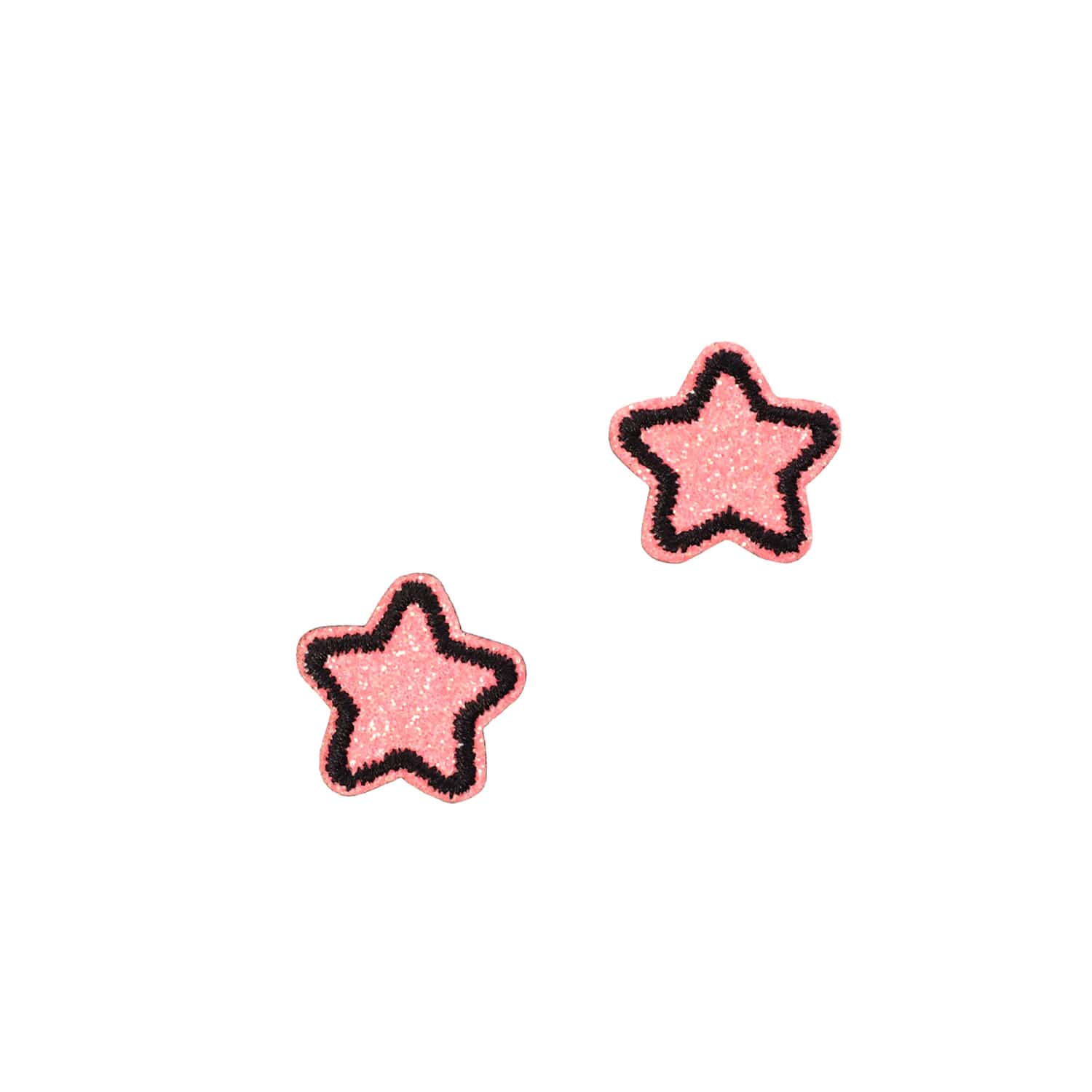 Parche Autoadhesivo Set X 2 Estrellas color Rosado