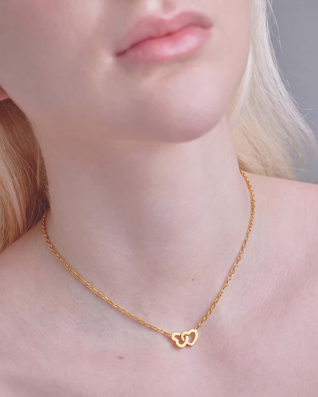 Collar Corazones Enlazados - miniatura 5