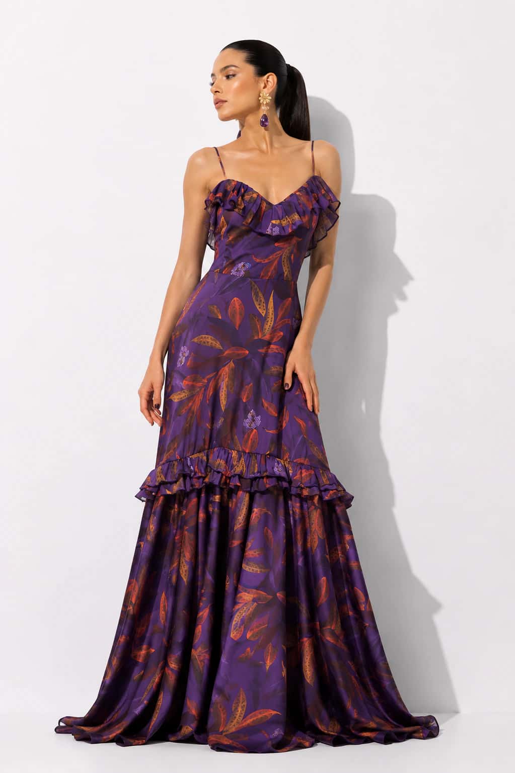 Vestido Pascal Estampado Multimorado - miniatura 2