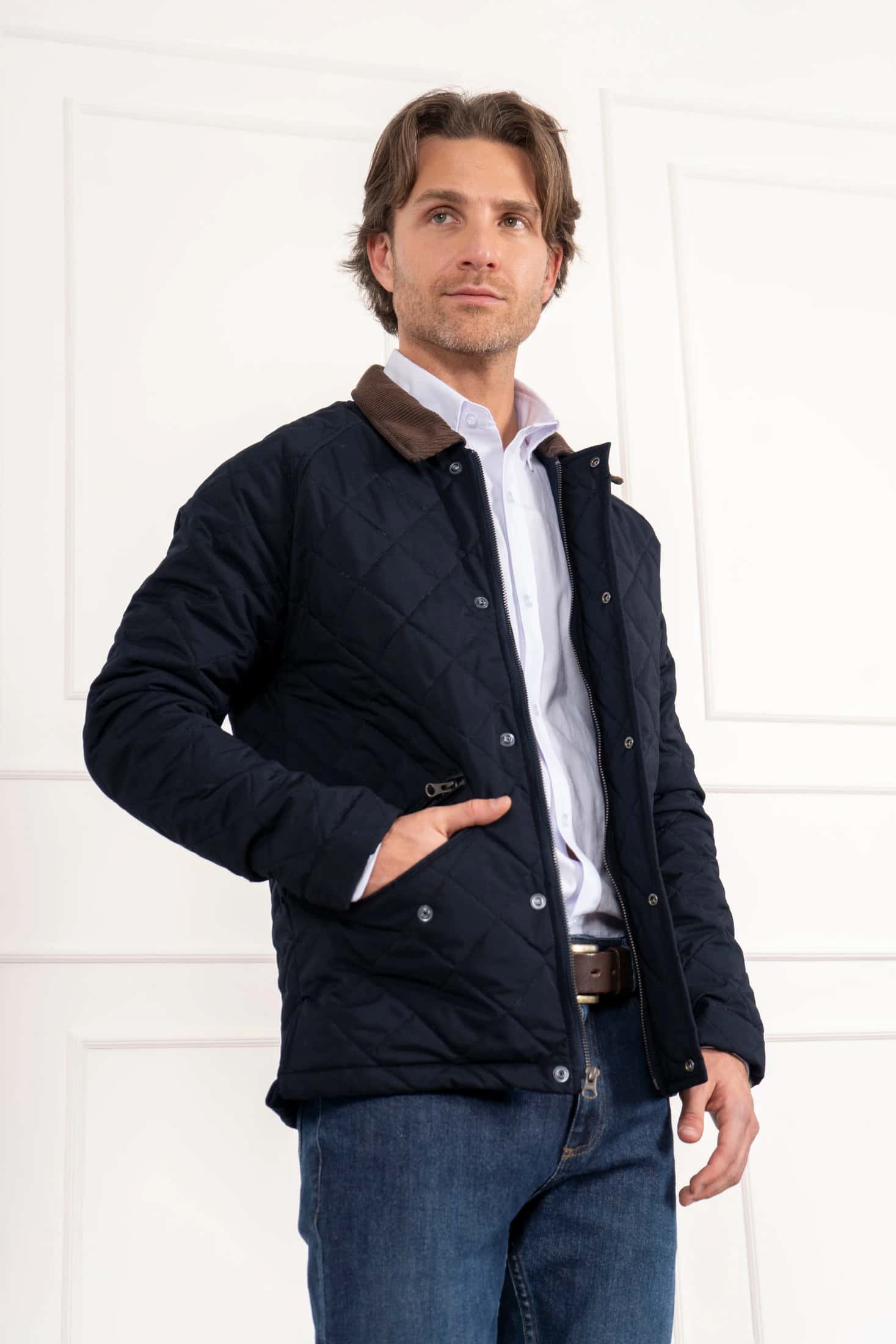 Chaqueta Balmoral Hombre Azul