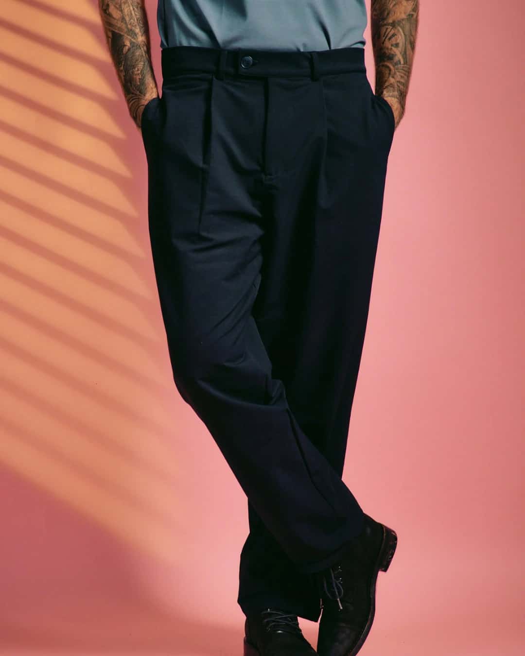 SUCCESSION TAILORED PANT — BLACK - miniatura 5