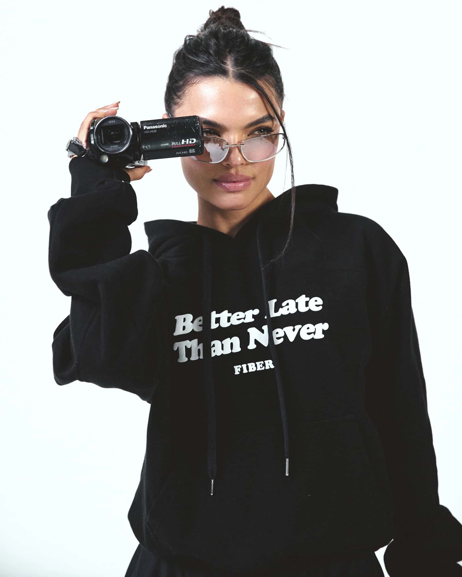 Hoodie bold breath negro genuina