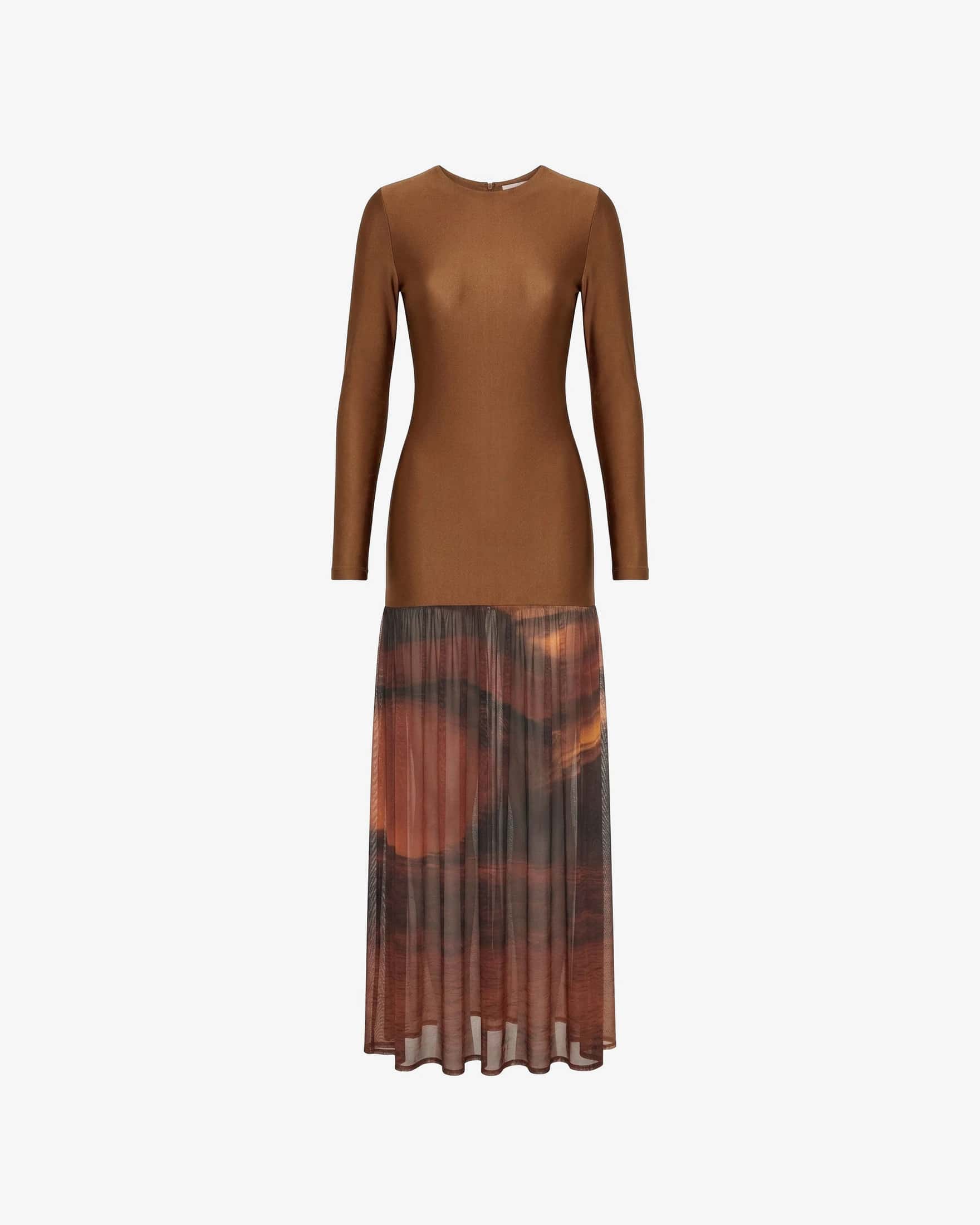 Drop Waist Fitted Dress