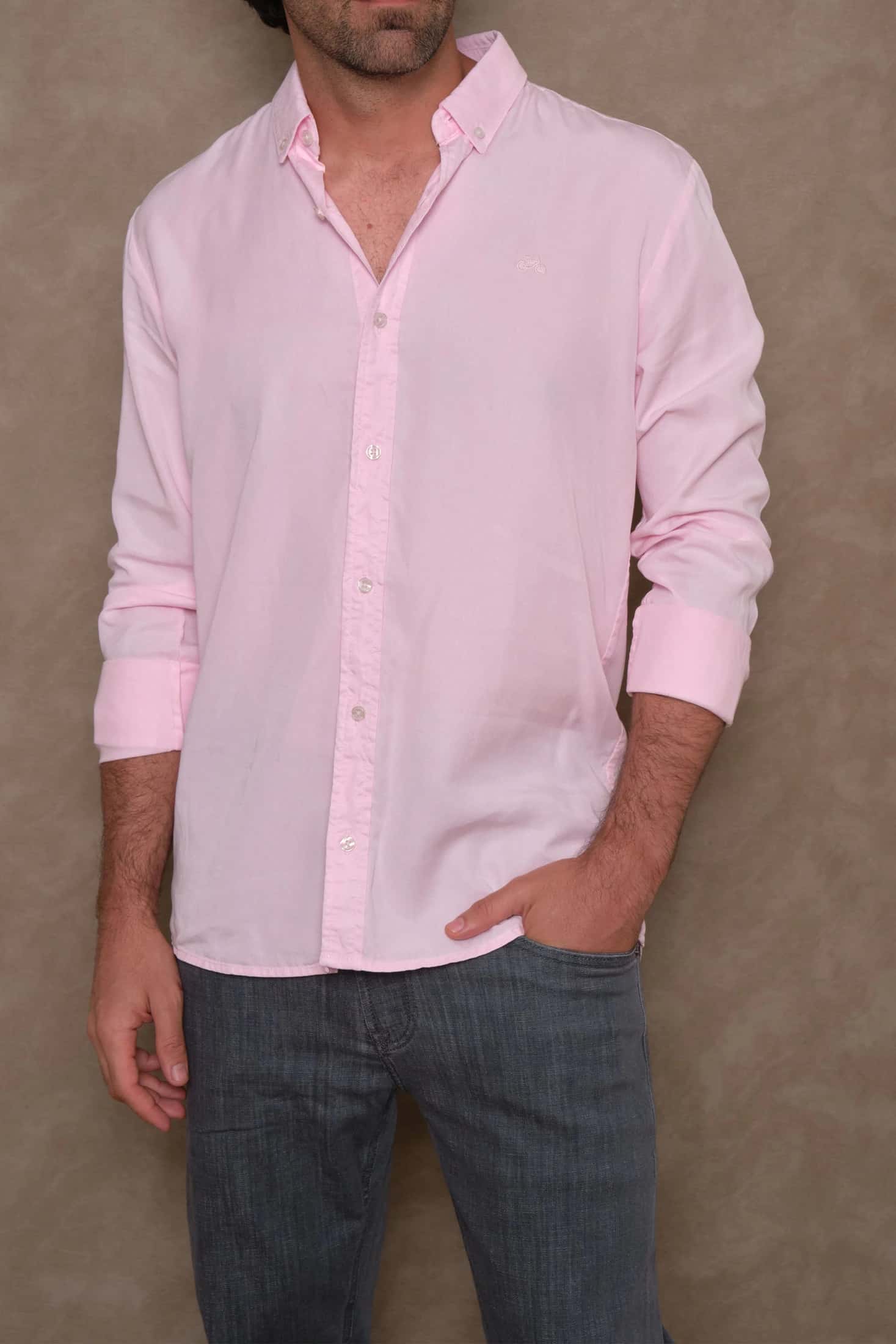 CAMISA LYOCELL NP BABY PINK