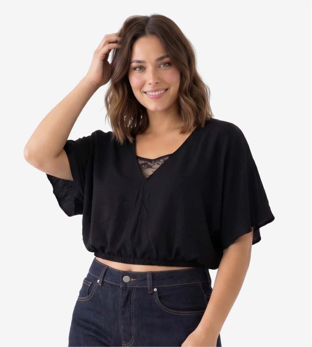 BLUSA INTERNA ENCAJE REF 1142780 - miniatura 1