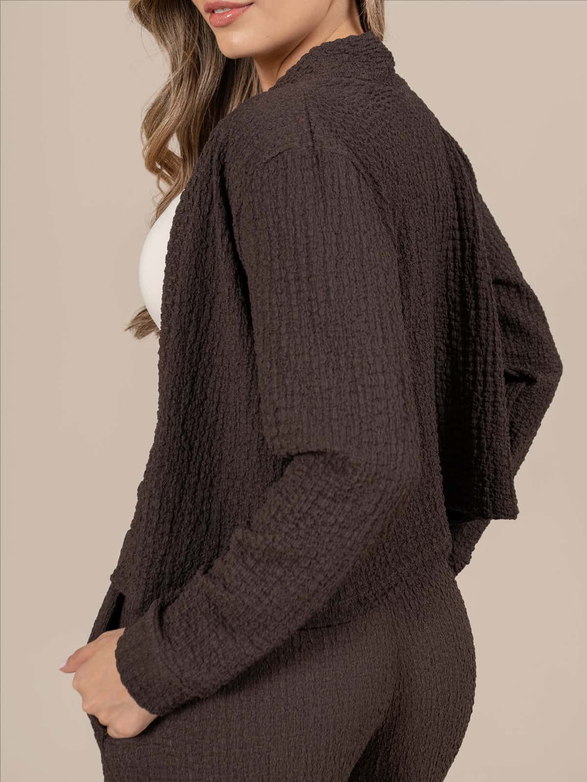 Chaqueta Star Leyva Cafe Oscuro - miniatura 4