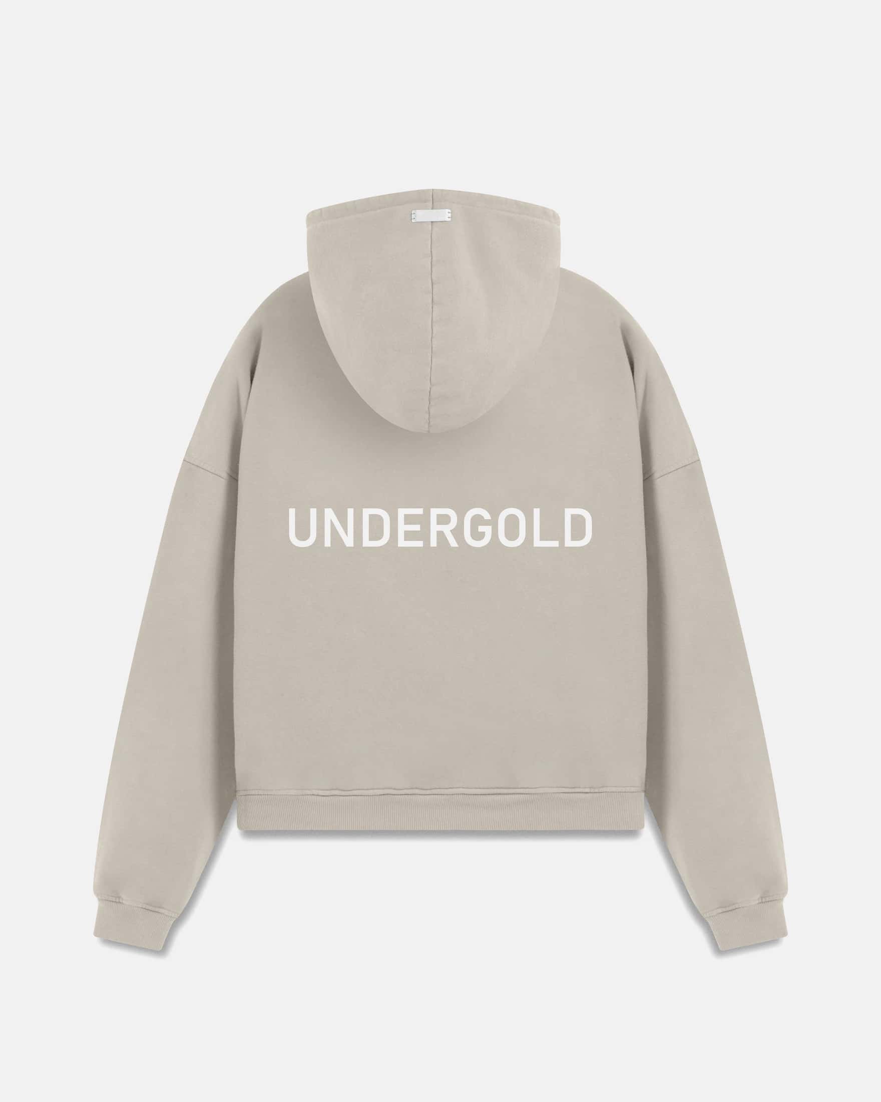 Line Basic Hoodie Cream