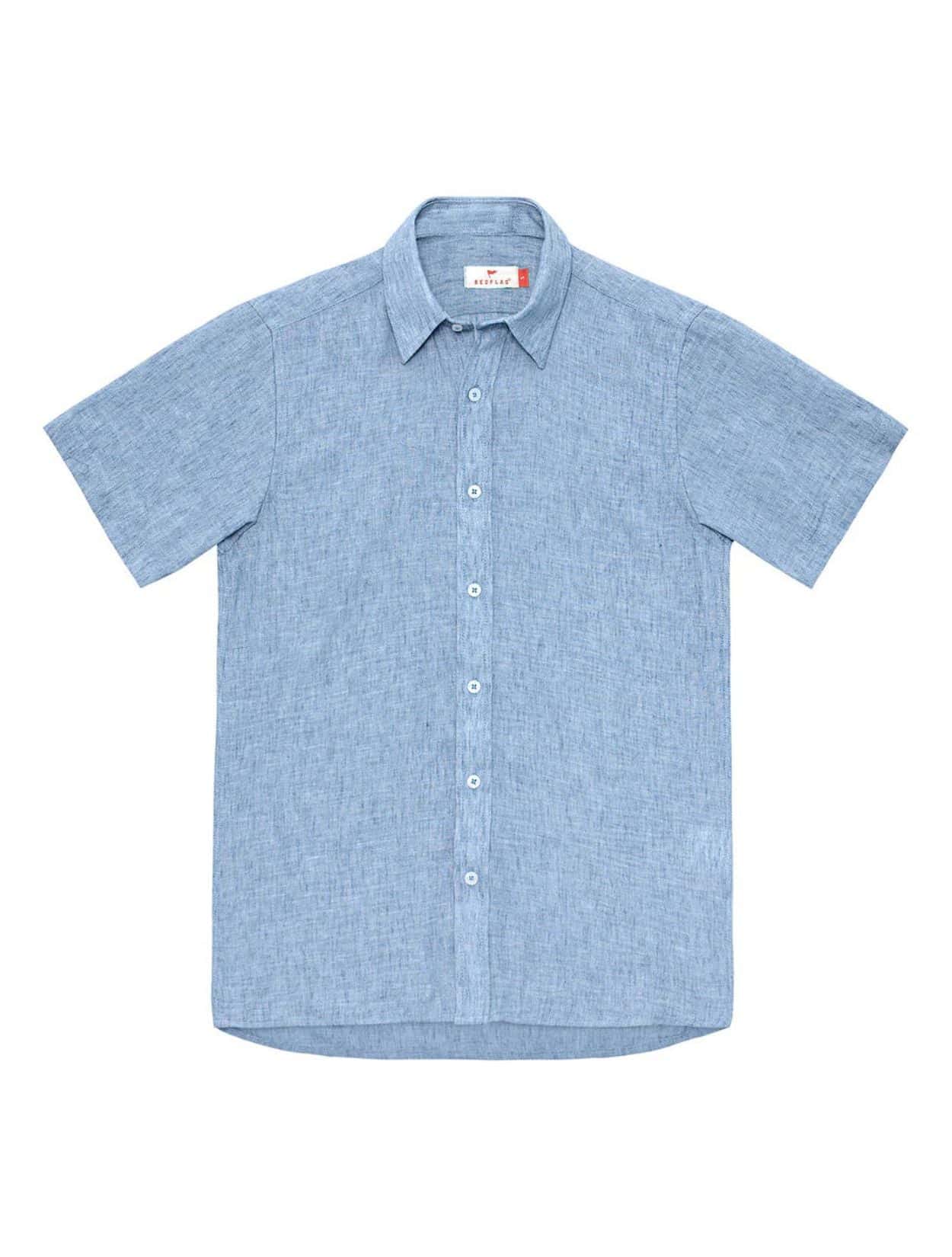 CAMISA DE LINO MANGA CORTA - miniatura 3